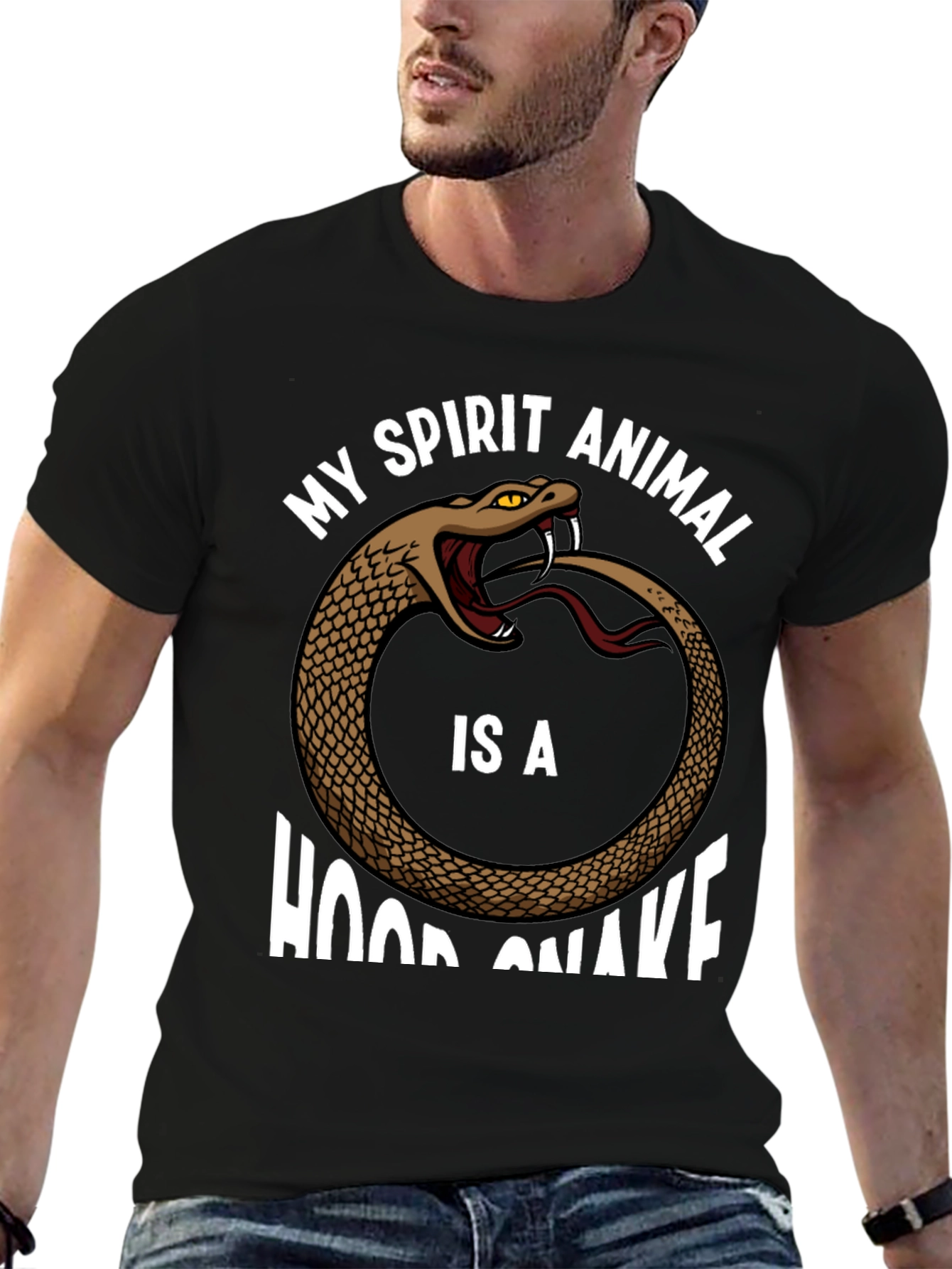 Spirit Animal Hood Snake T-Shirt