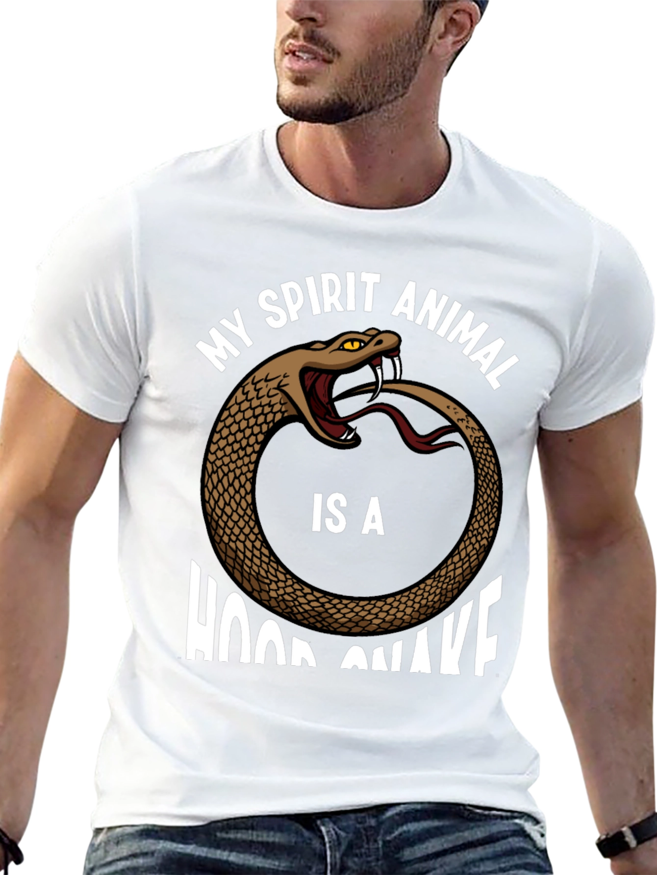 Spirit Animal Hood Snake T-Shirt