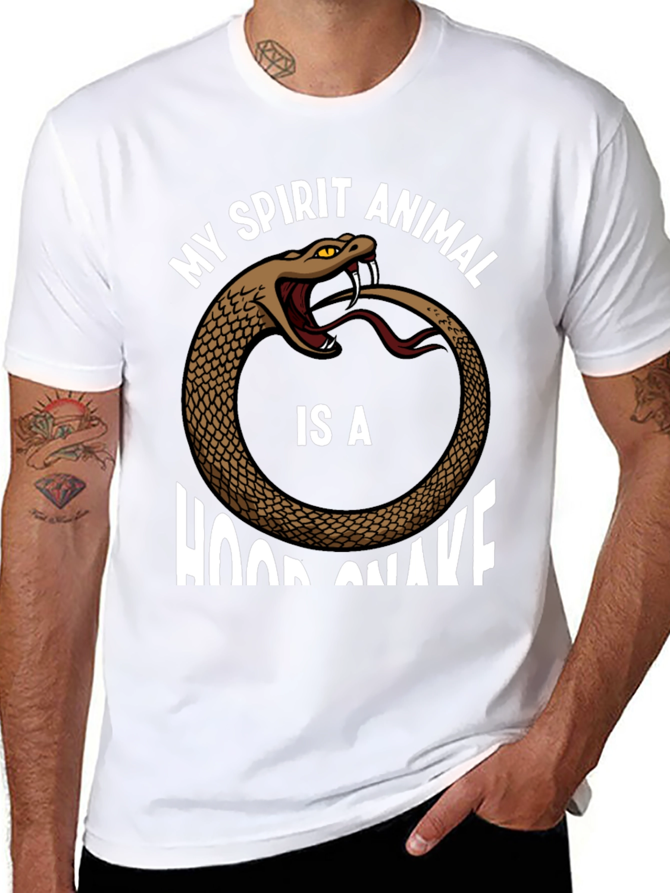 Spirit Animal Hood Snake T-Shirt