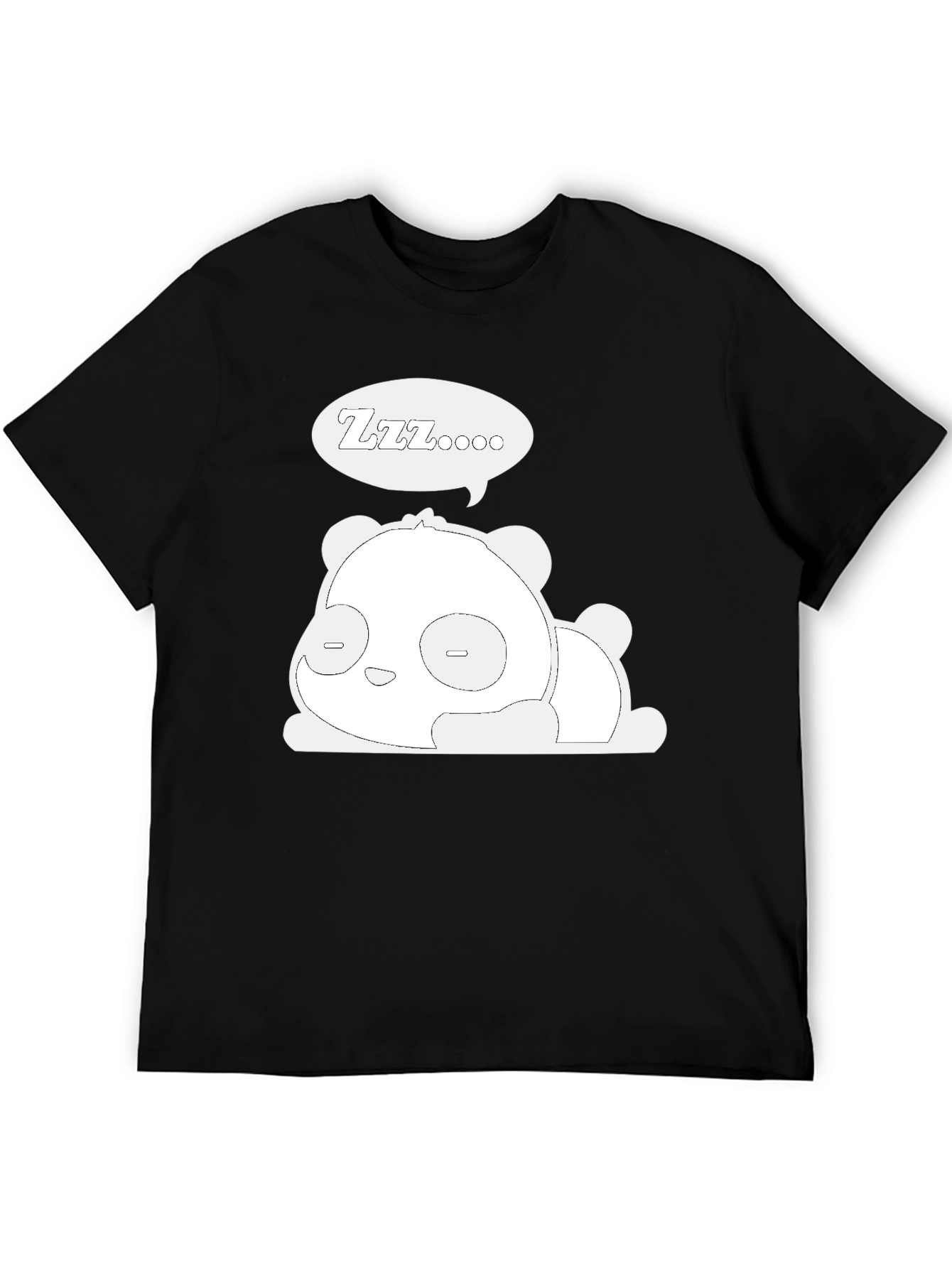 Sleeping Panda Graphic T-Shirt - Cute & Comfy