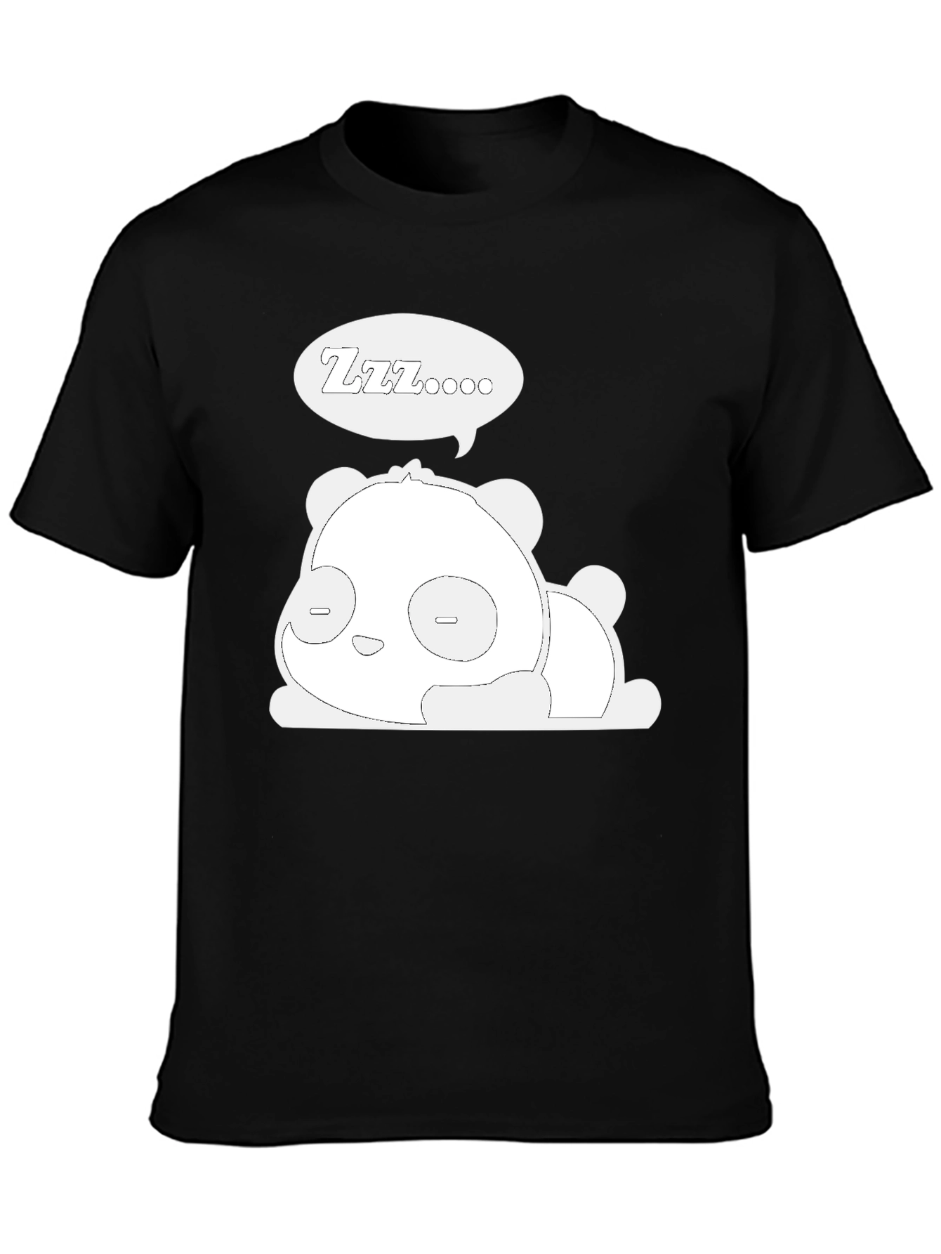 Sleeping Panda Graphic T-Shirt - Cute & Comfy