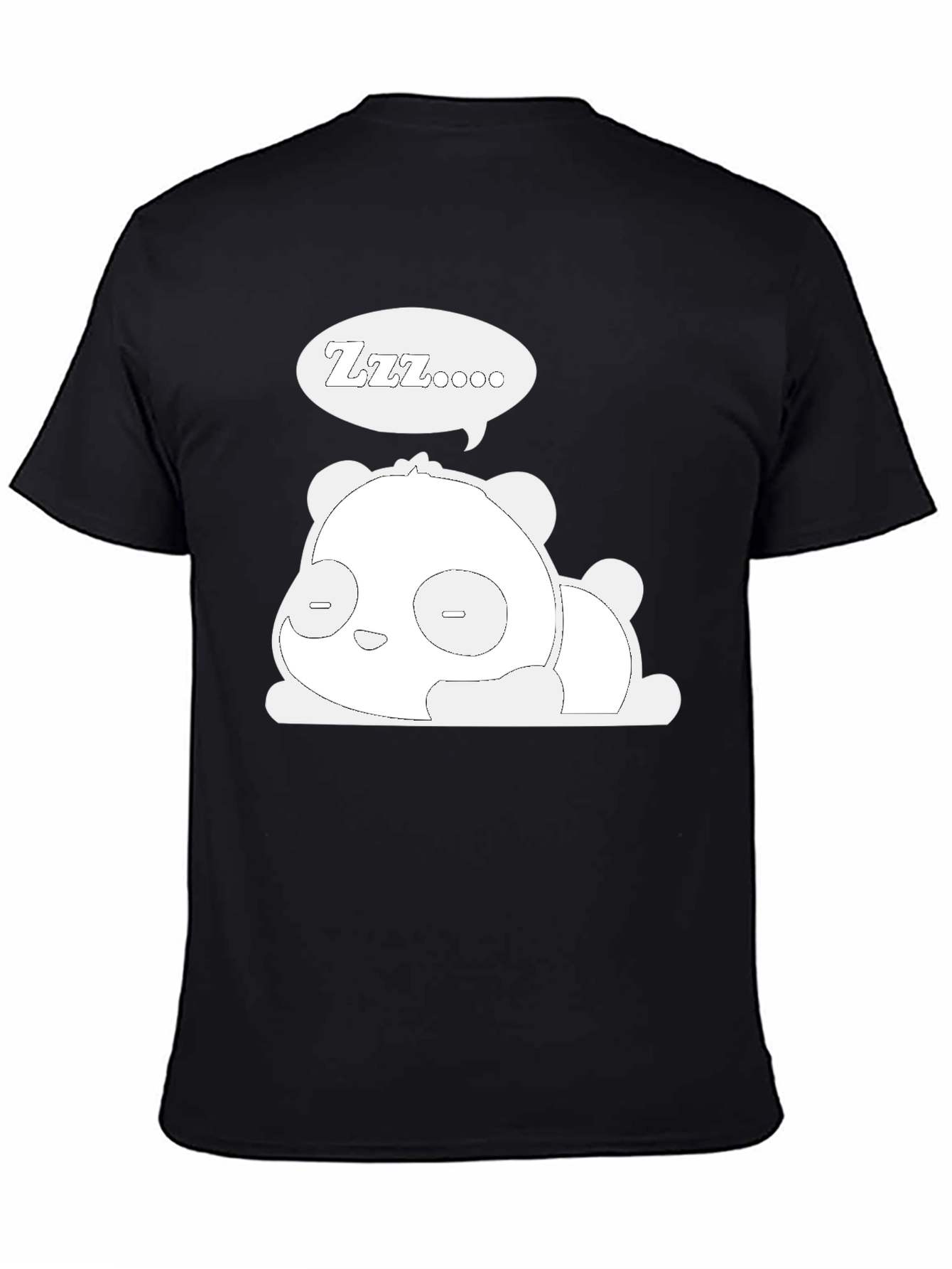 Sleeping Panda Graphic T-Shirt - Cute & Comfy
