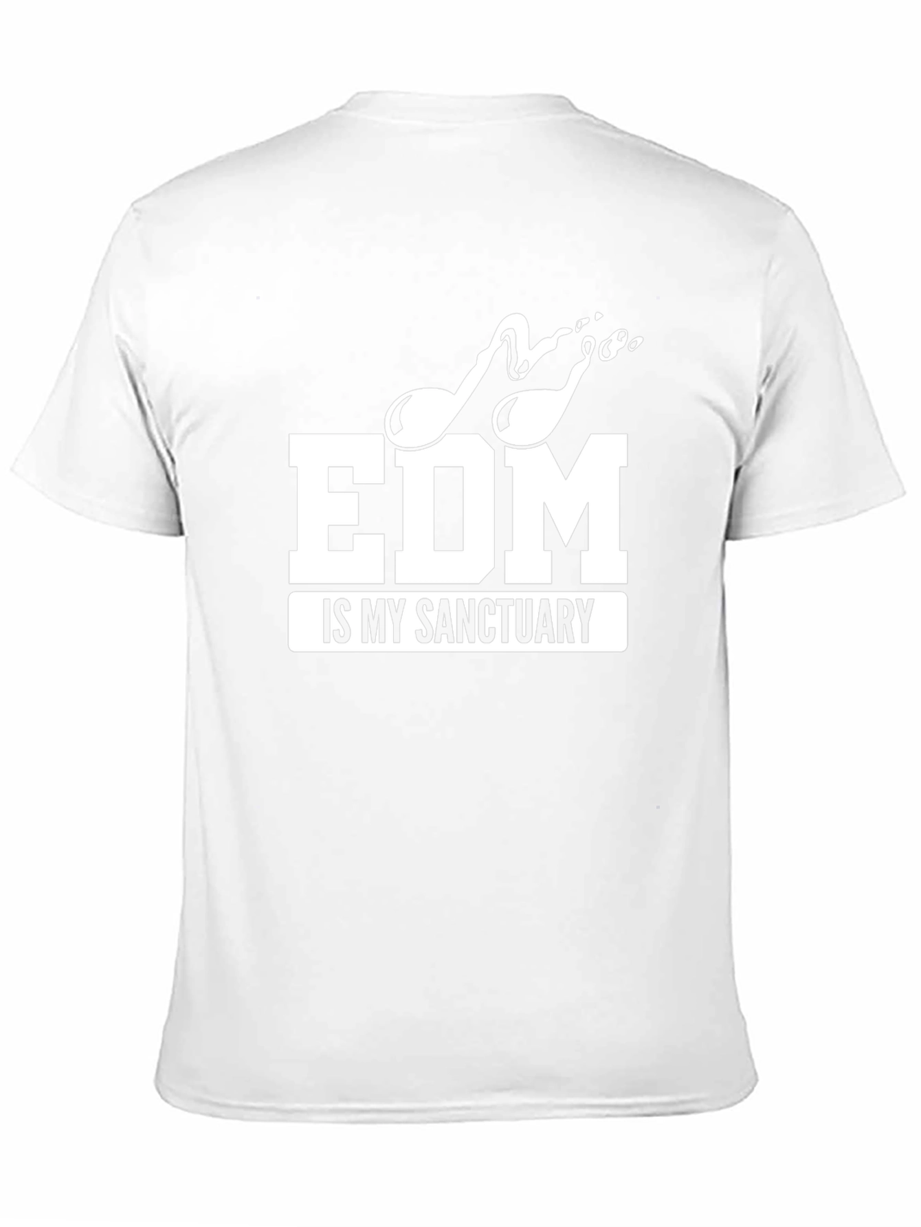 EDM Is My Sanctuary Black T-Shirt