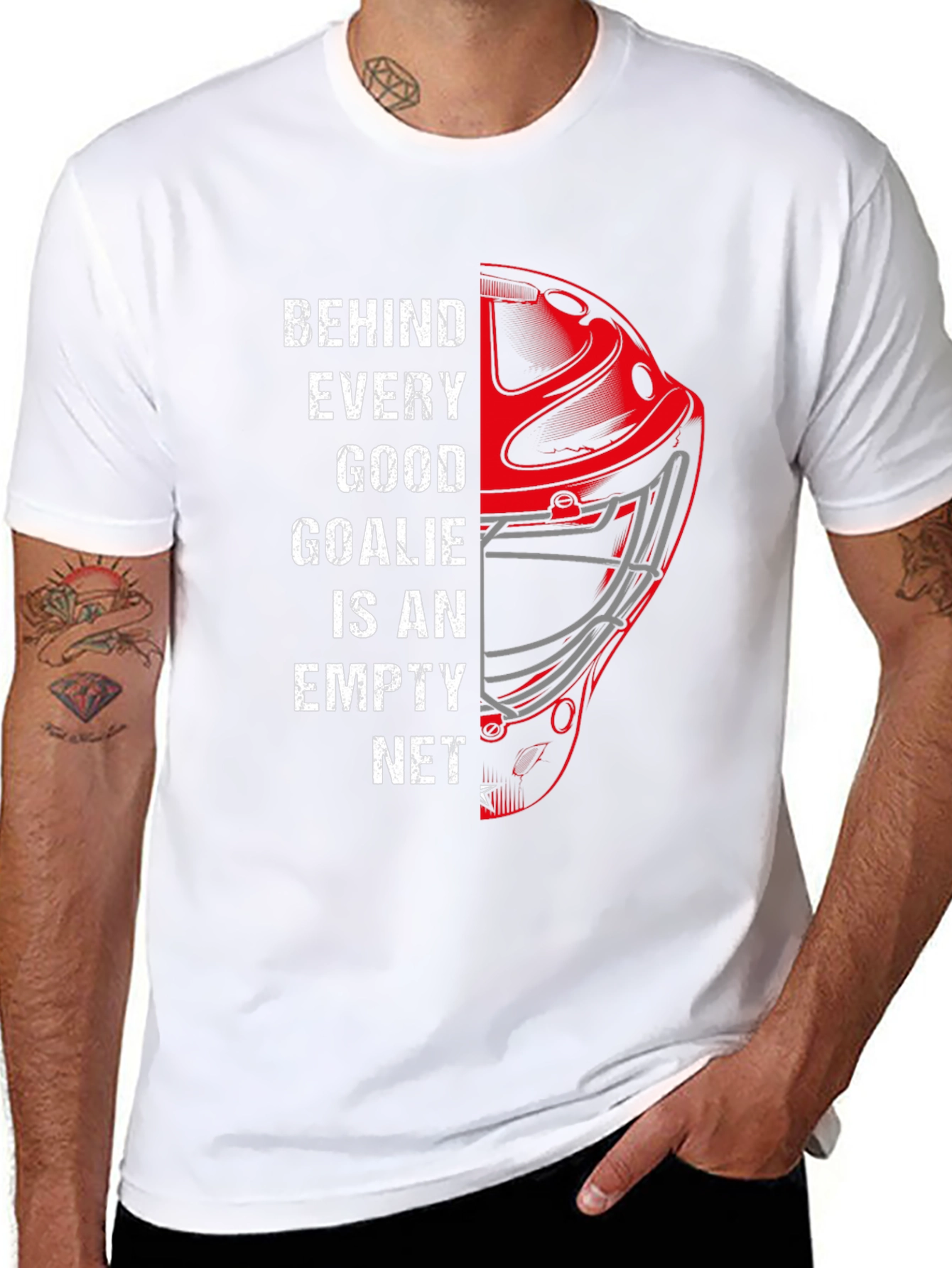 Behind Every Good Goalie T-Shirt