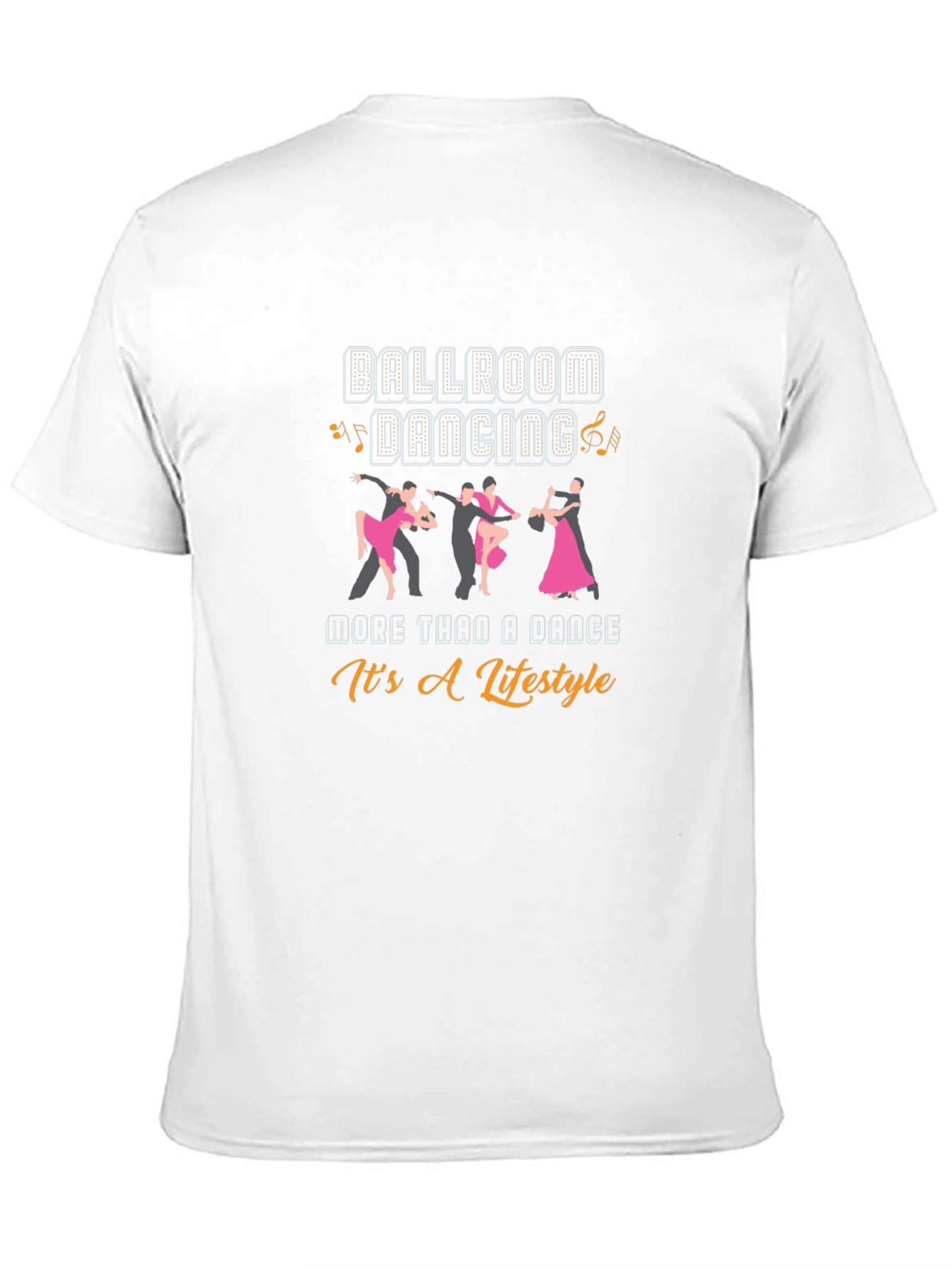 Ballroom Dancing Lifestyle T-Shirt - Black