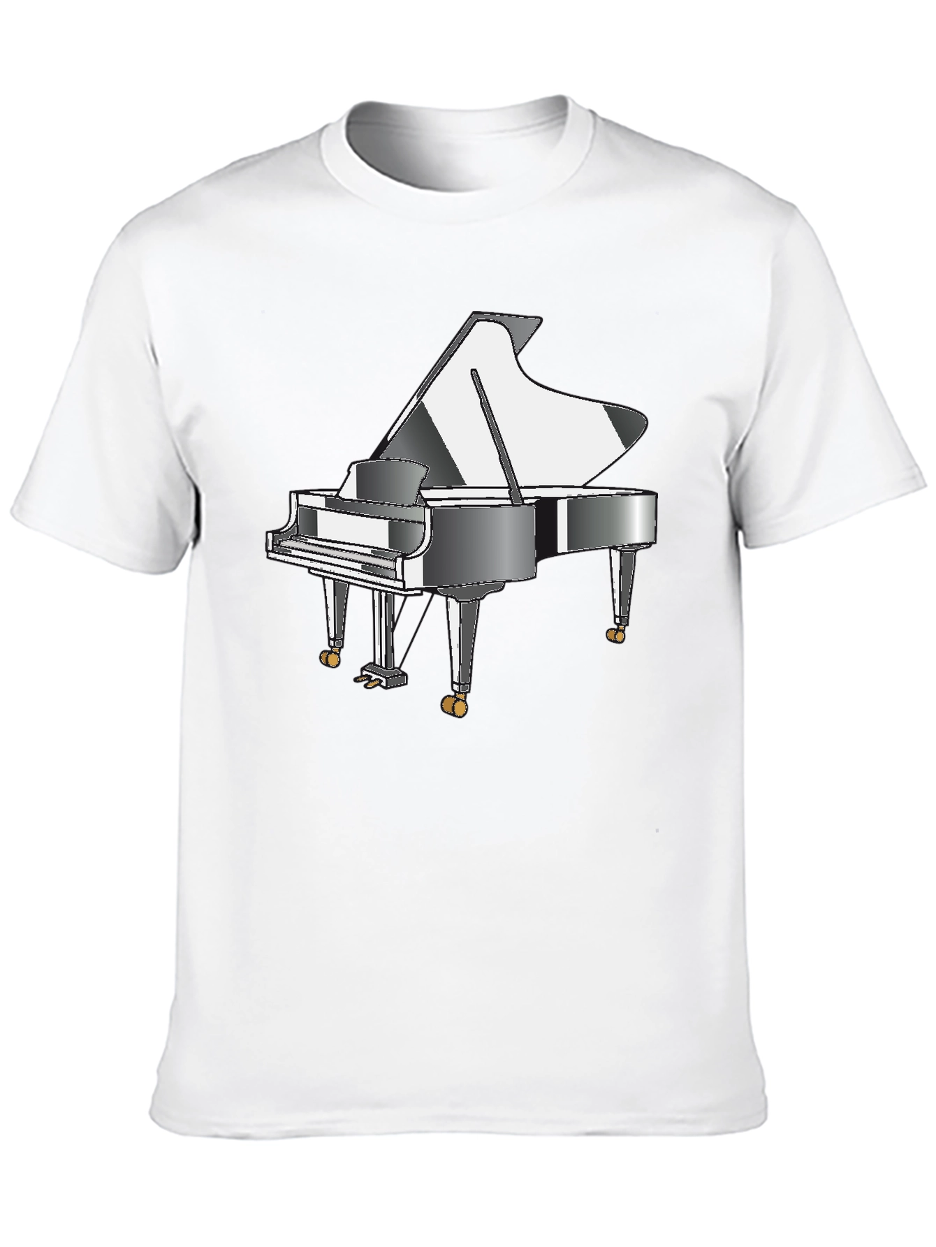 Grand Piano T-Shirt - Music Lover Tee