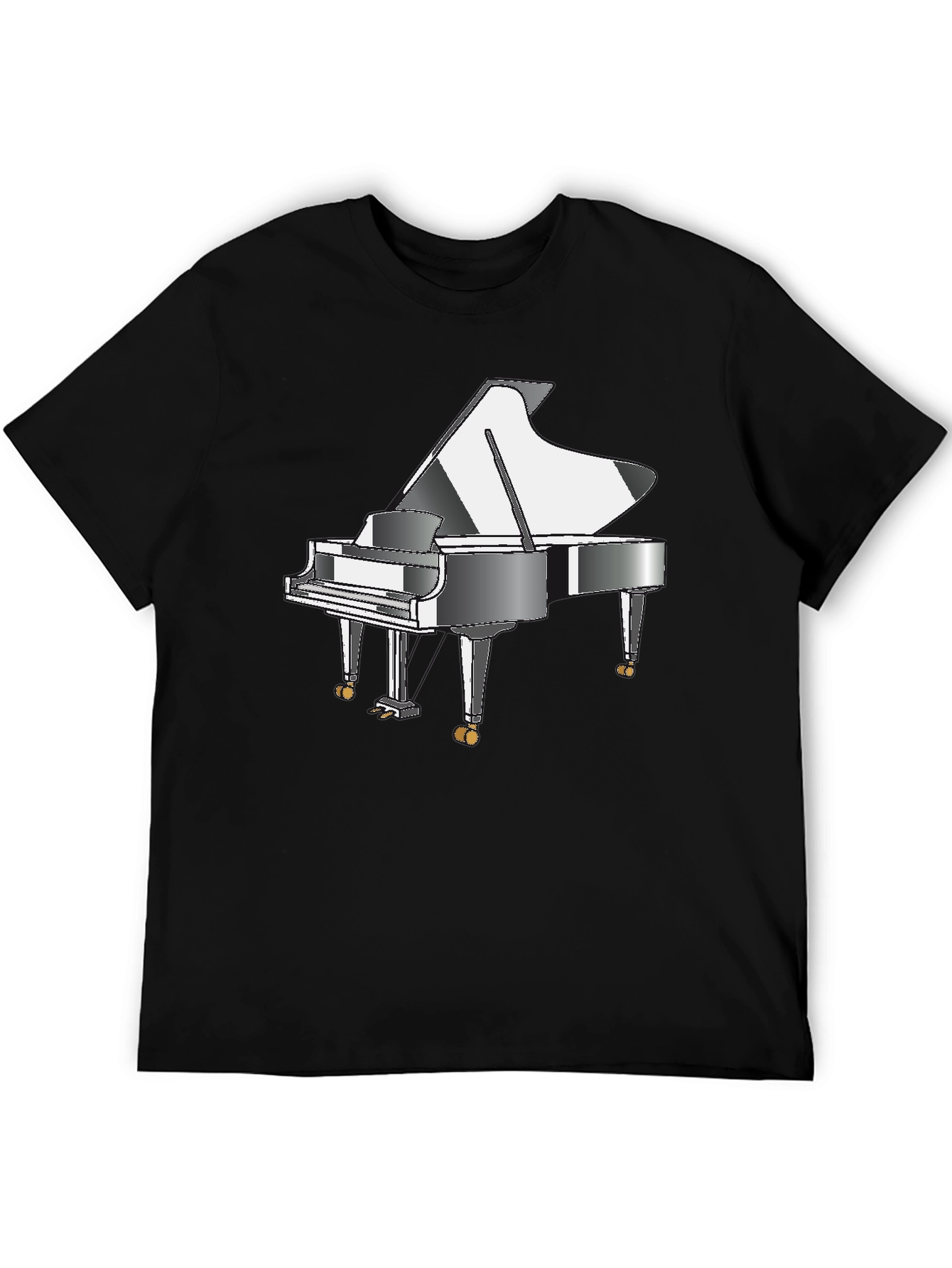 Grand Piano T-Shirt - Music Lover Tee
