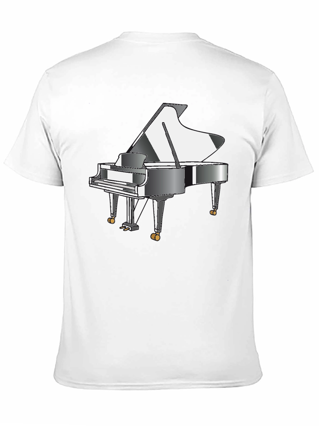 Grand Piano T-Shirt - Music Lover Tee