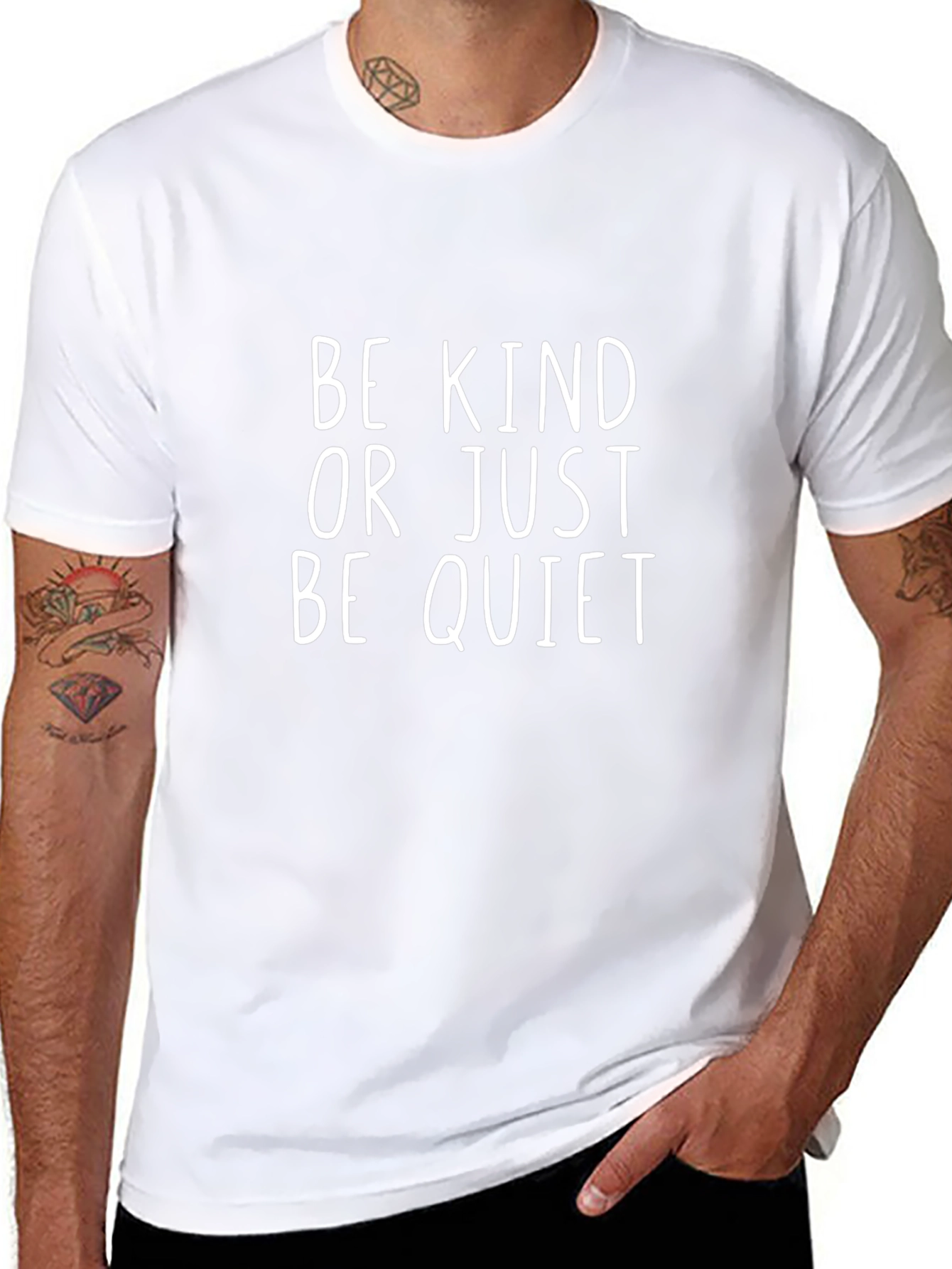 Be Kind T-Shirt Slogan Tee Graphic Print