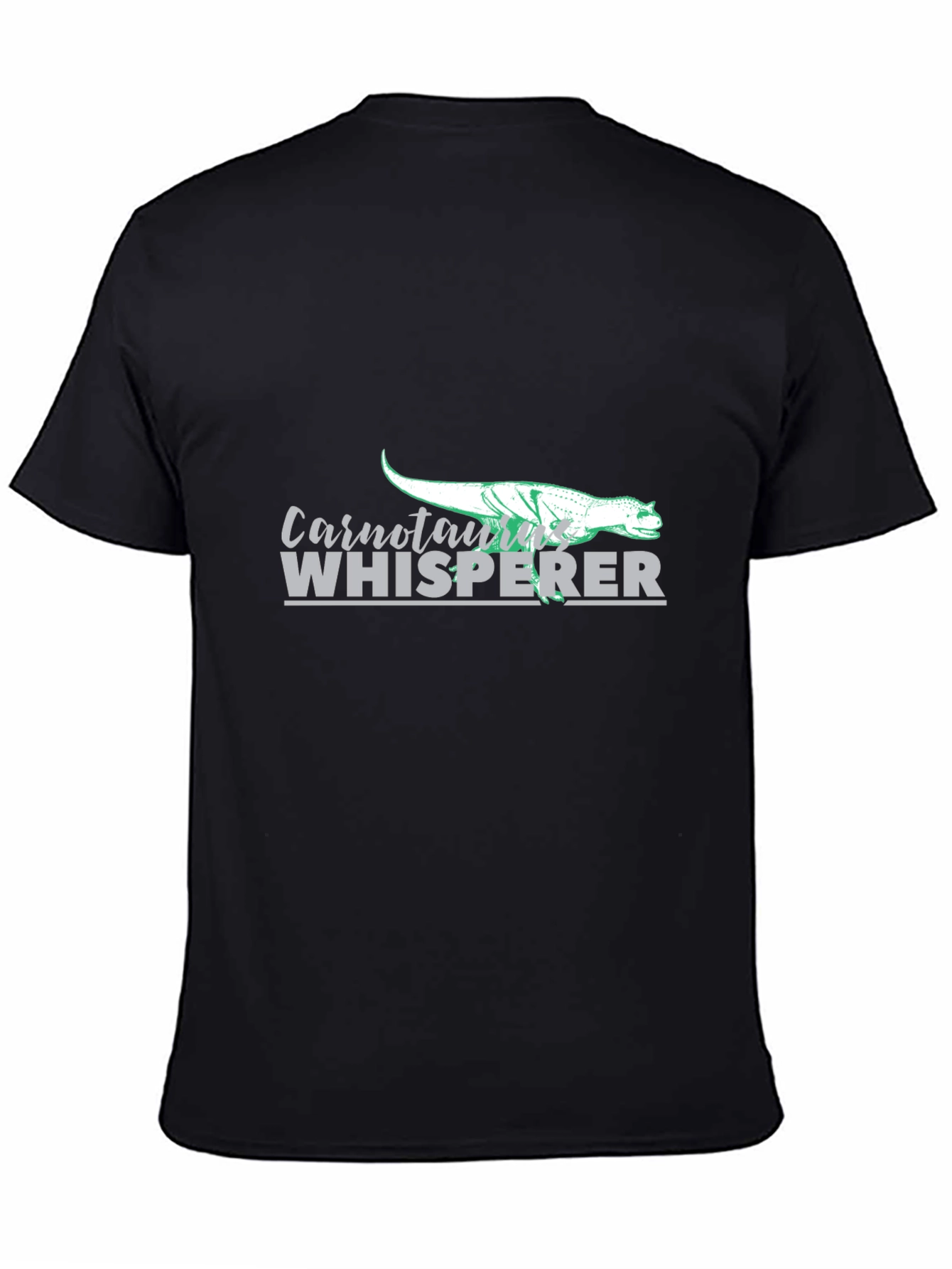 Carnotaurus Whisperer Graphic Tee - Black