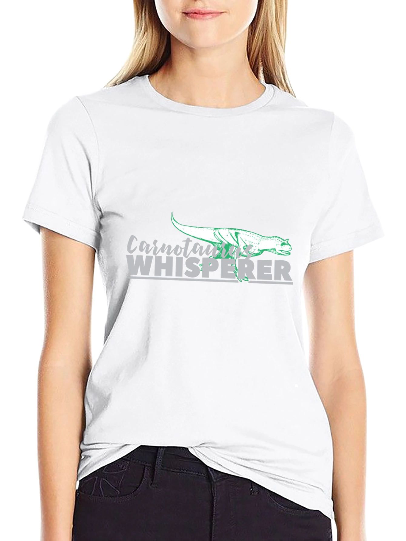 Carnotaurus Whisperer Graphic Tee - Black