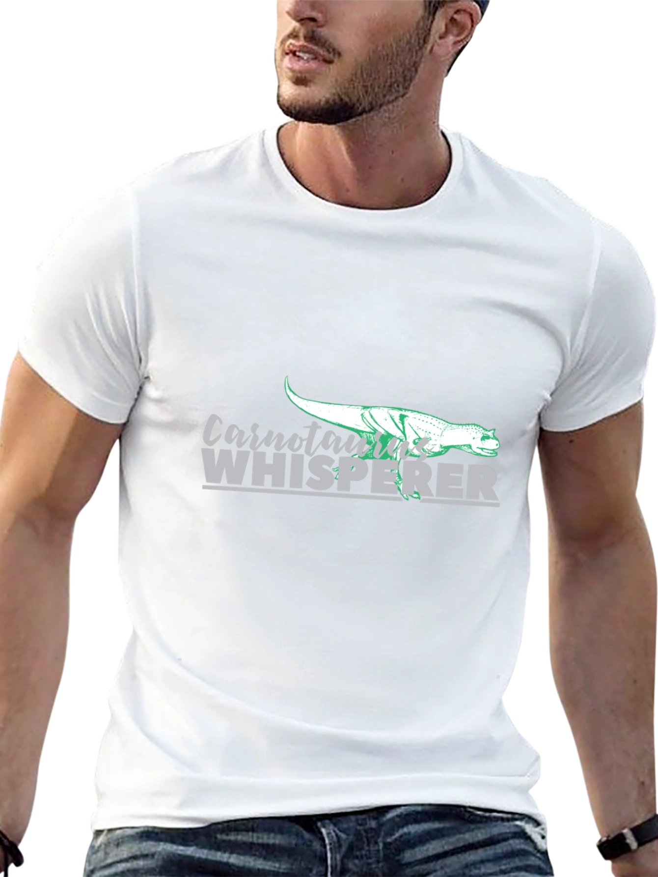 Carnotaurus Whisperer Graphic Tee - Black