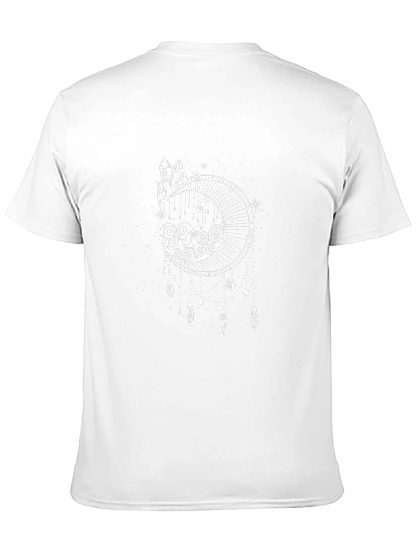 Mystic Moon Graphic Tee - Black T-Shirt