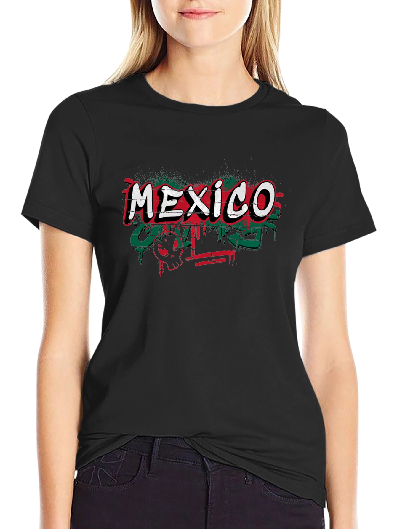 Mexico Graffiti Style T-Shirt