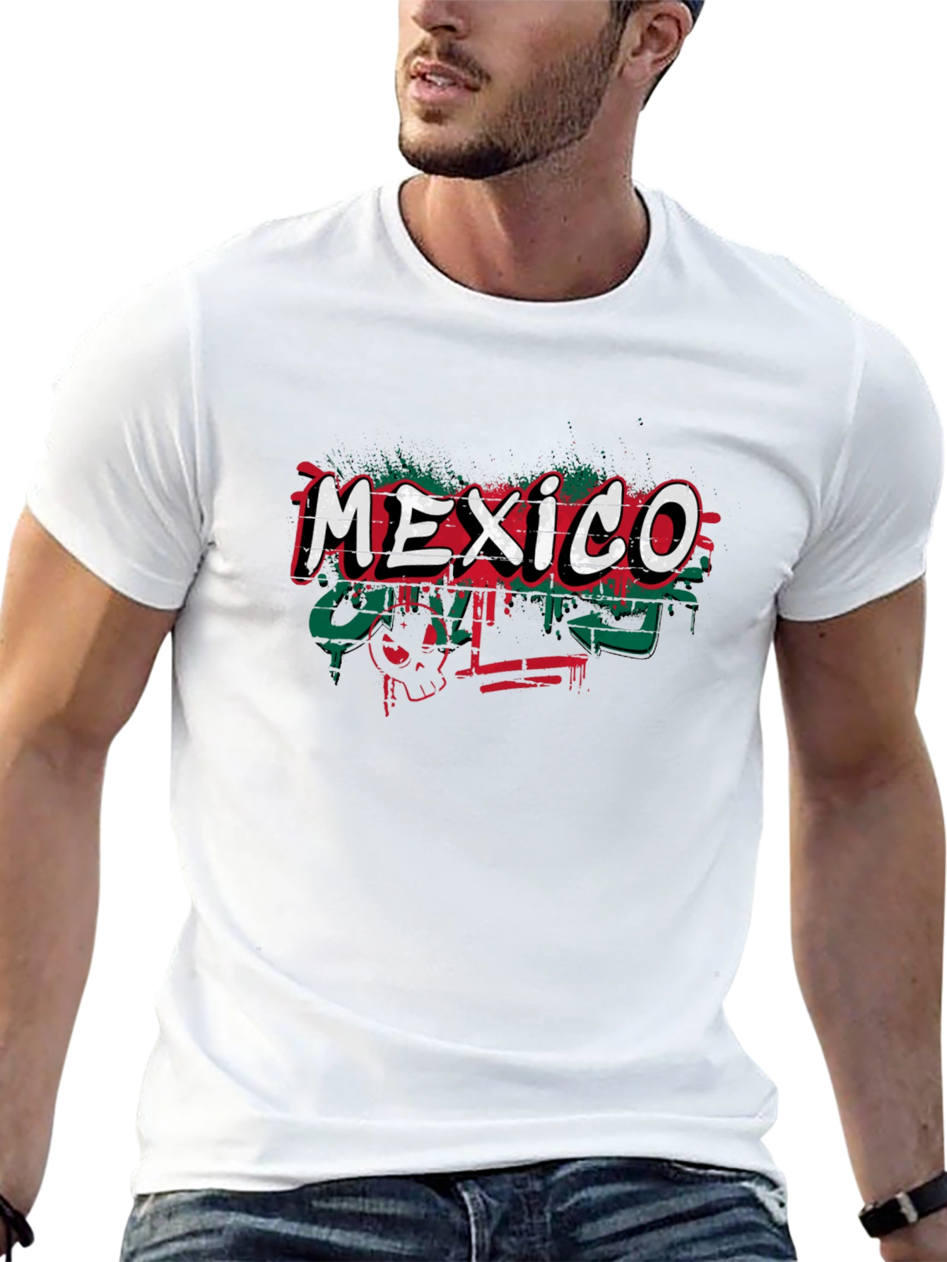 Mexico Graffiti Style T-Shirt