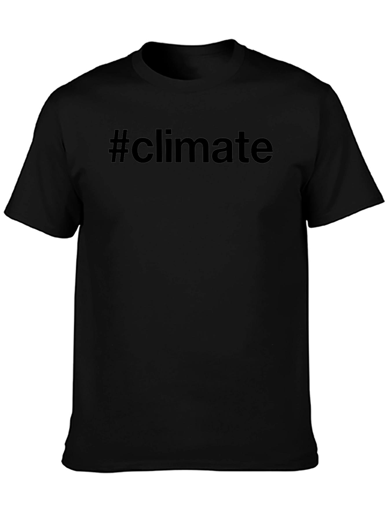 #climate Graphic T-Shirt - Environmental Awareness Tee