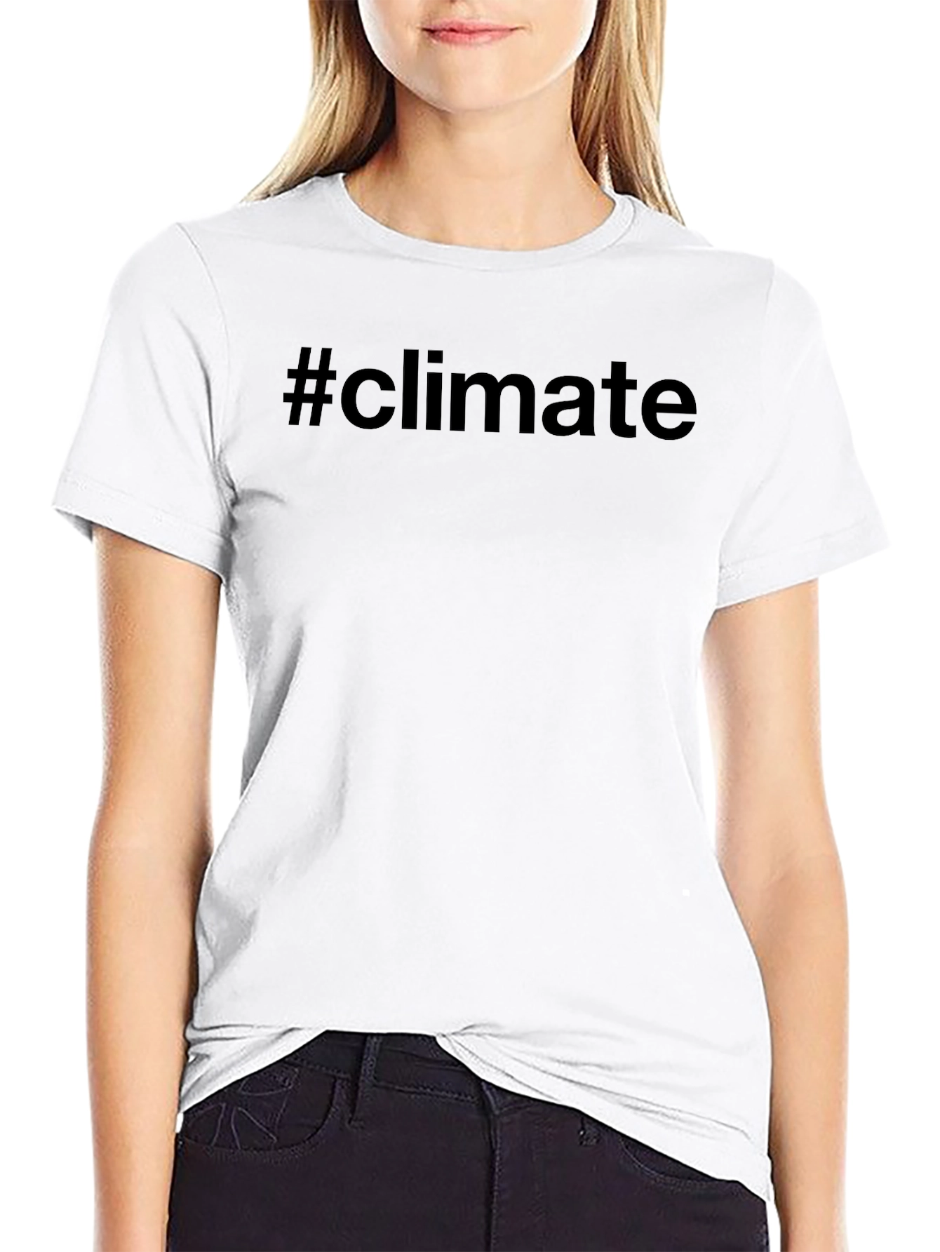 #climate Graphic T-Shirt - Environmental Awareness Tee