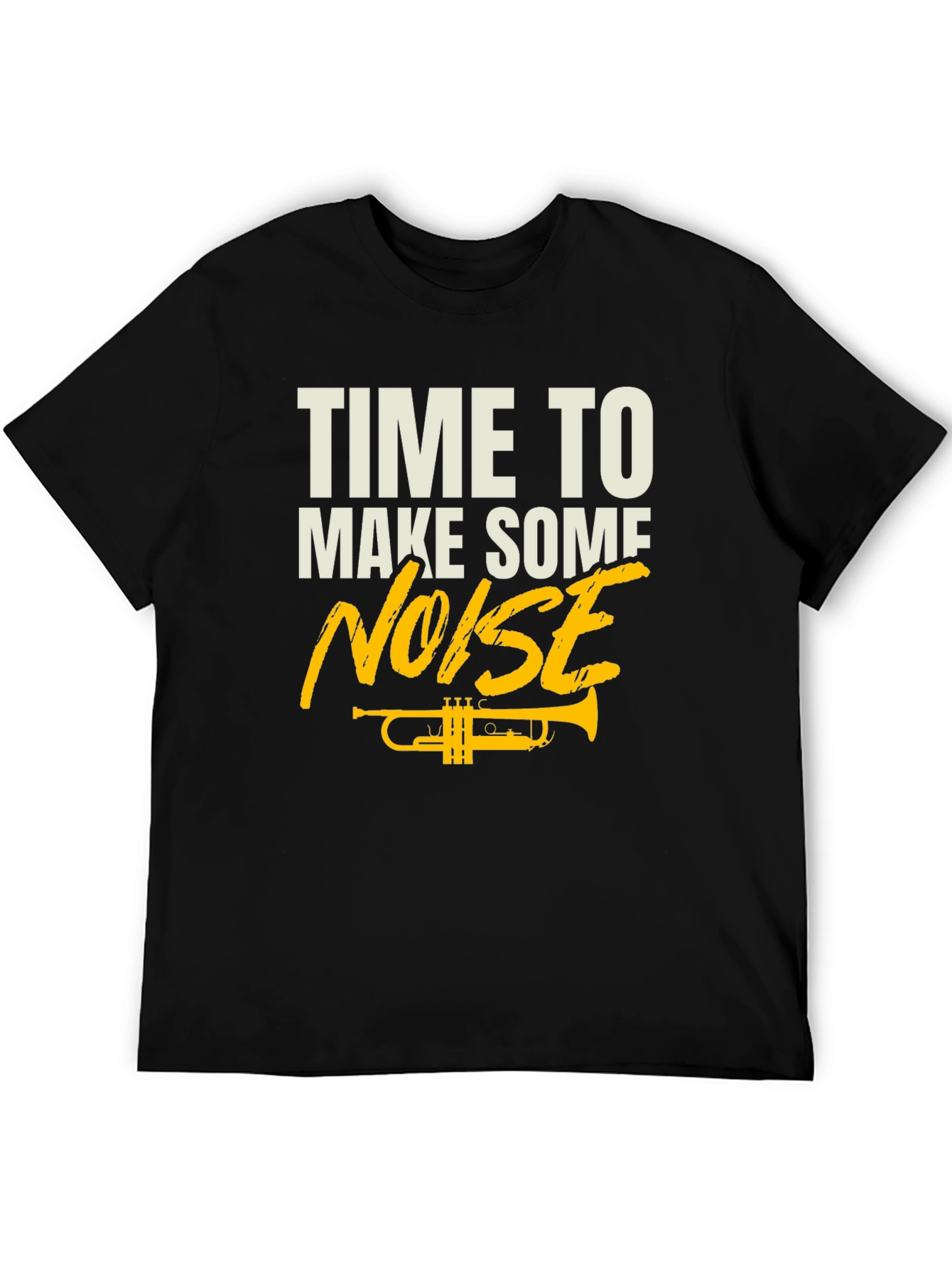 Time to Make Some Noise Trumpet Graphic Tee