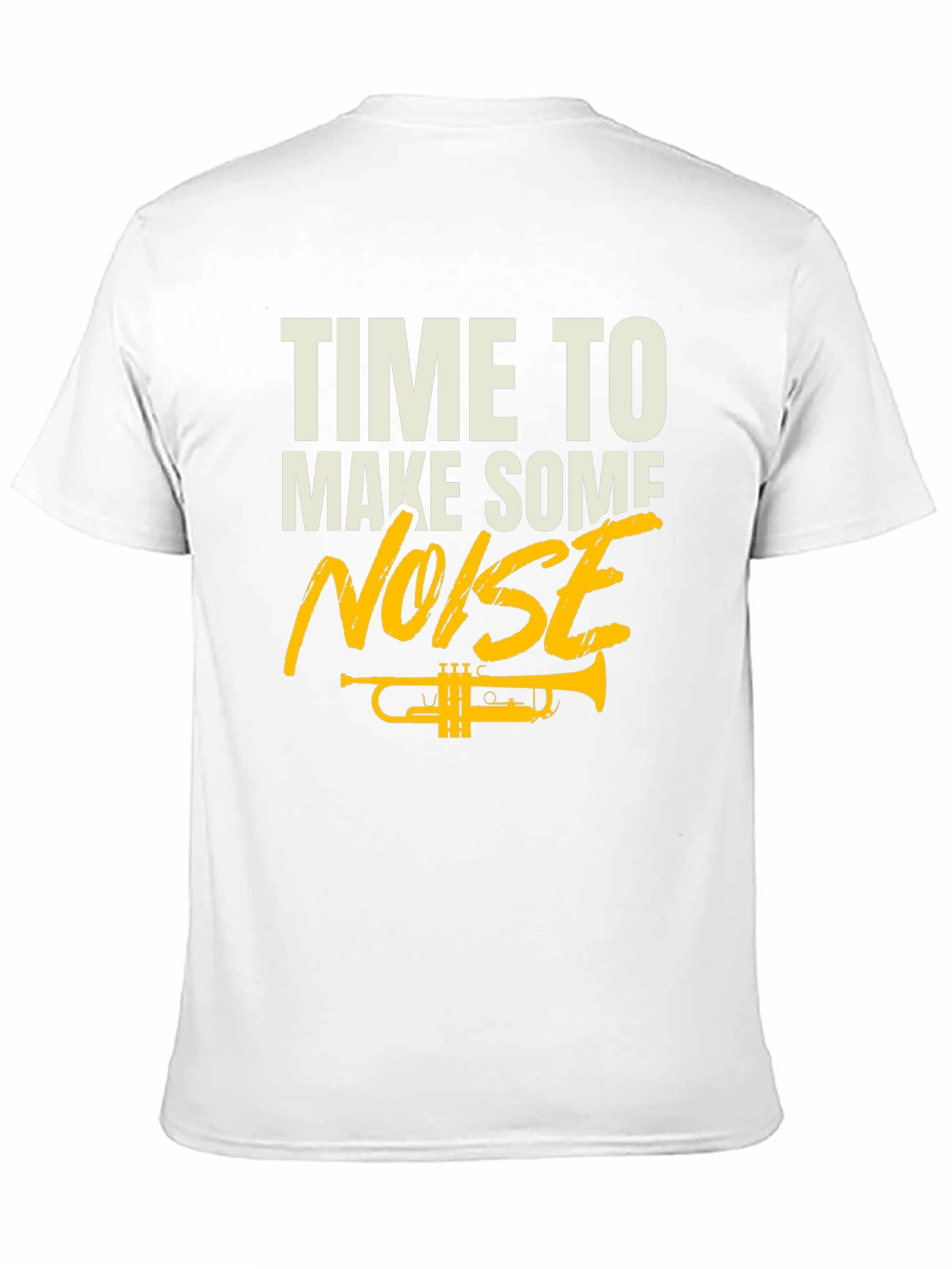 Time to Make Some Noise Trumpet Graphic Tee
