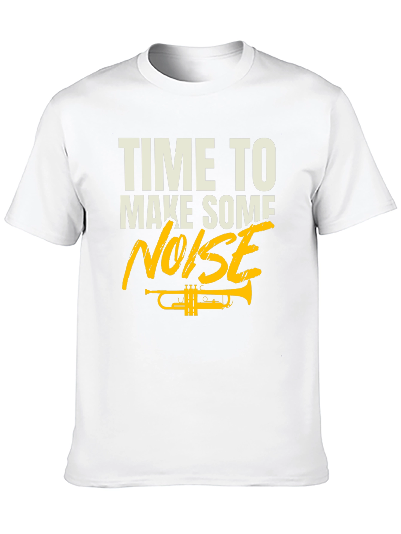 Time to Make Some Noise Trumpet Graphic Tee
