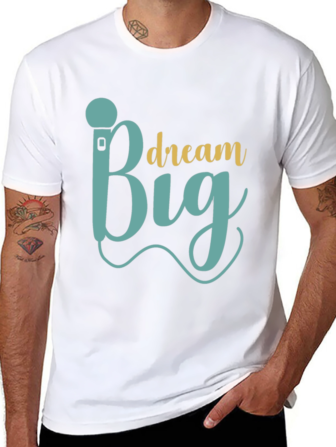 Dream Big Graphic T-Shirt - Inspiring & Stylish