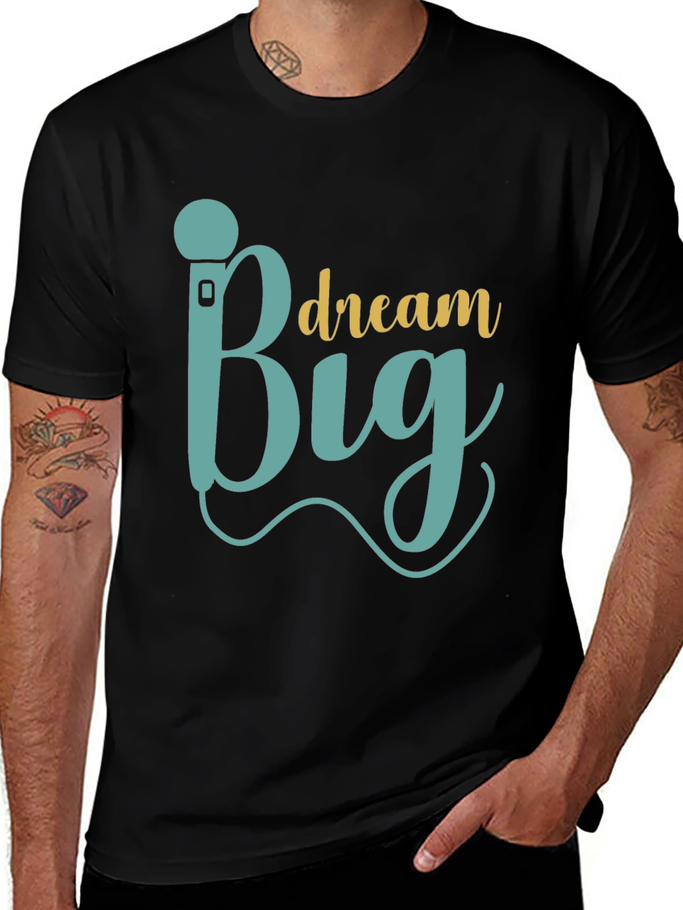 Dream Big Graphic T-Shirt - Inspiring & Stylish