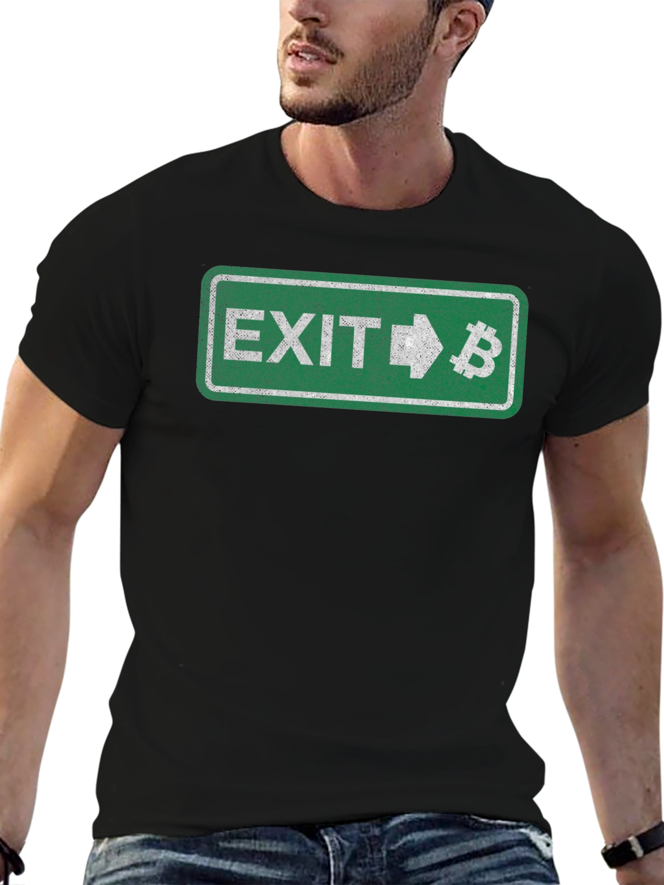 Bitcoin Exit T-Shirt Crypto Tee