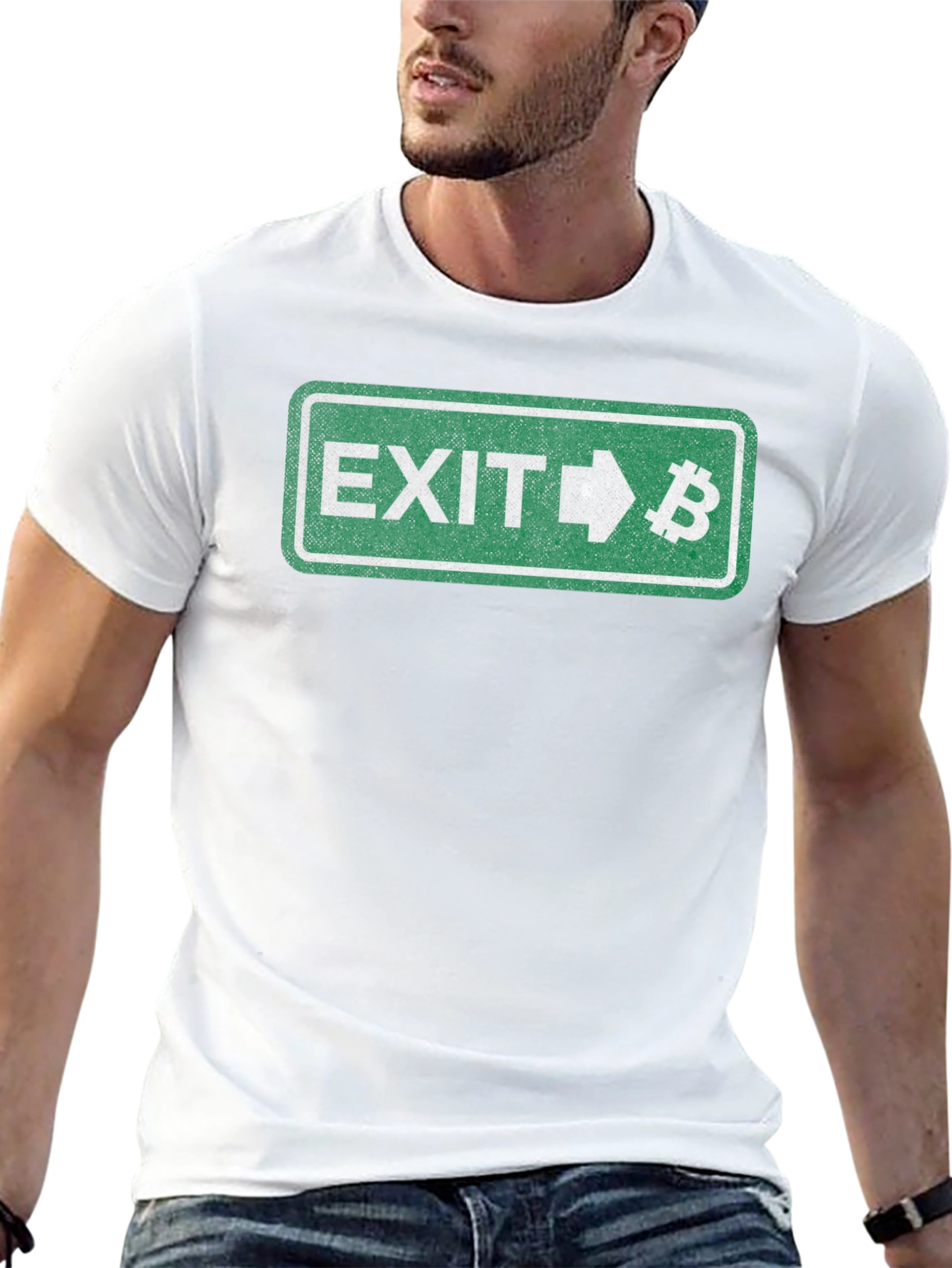 Bitcoin Exit T-Shirt Crypto Tee