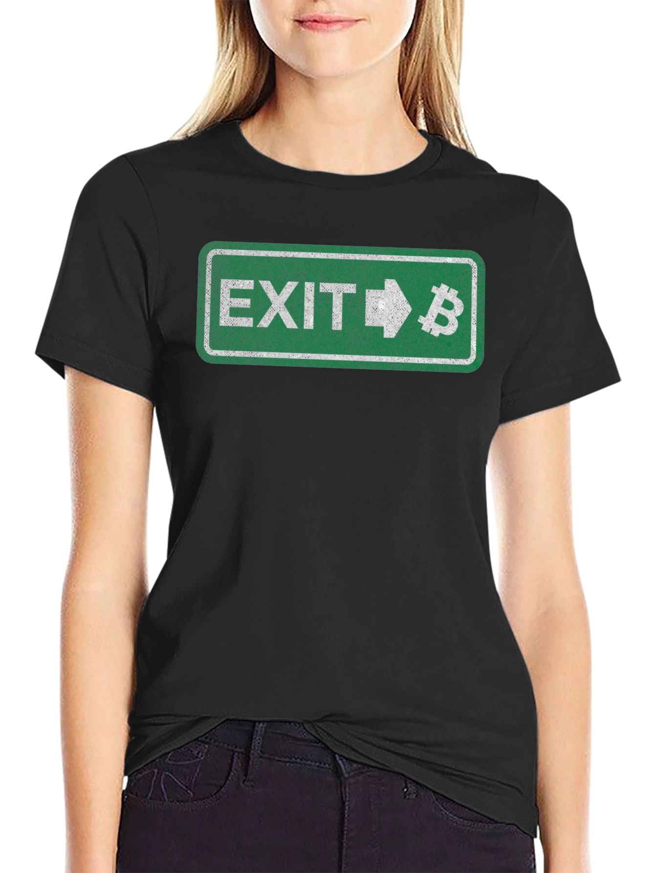 Bitcoin Exit T-Shirt Crypto Tee