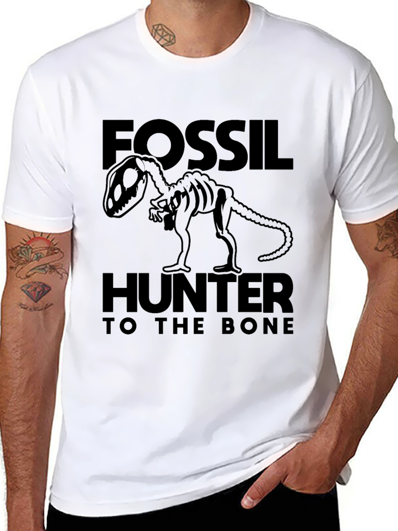 Fossil Hunter Dinosaur T-Shirt