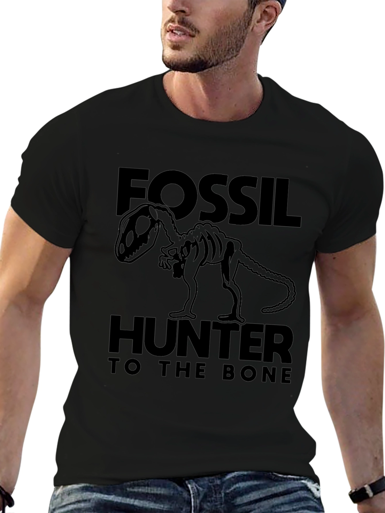 Fossil Hunter Dinosaur T-Shirt