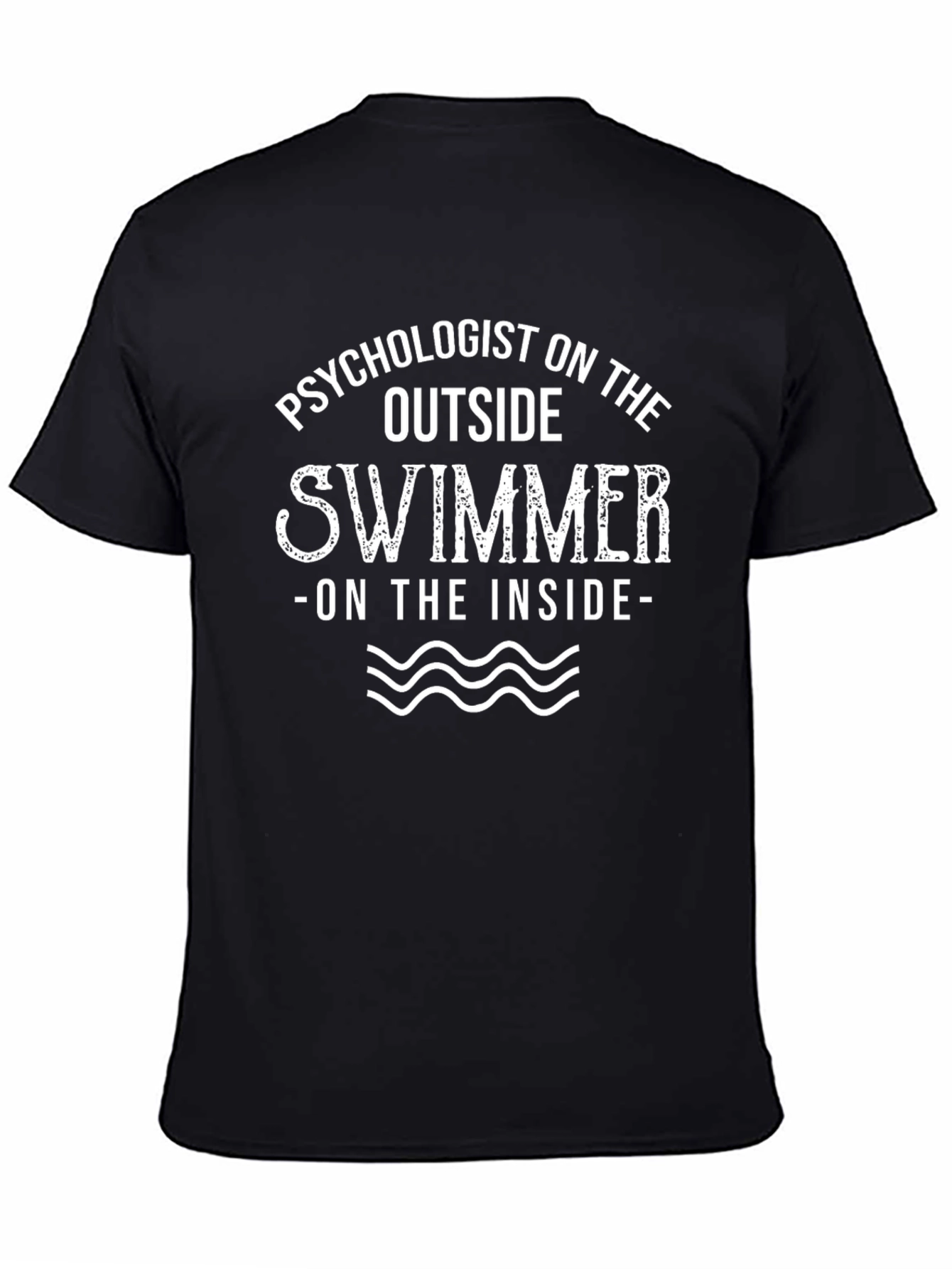 Psychologist Swimmer Graphic T-Shirt
