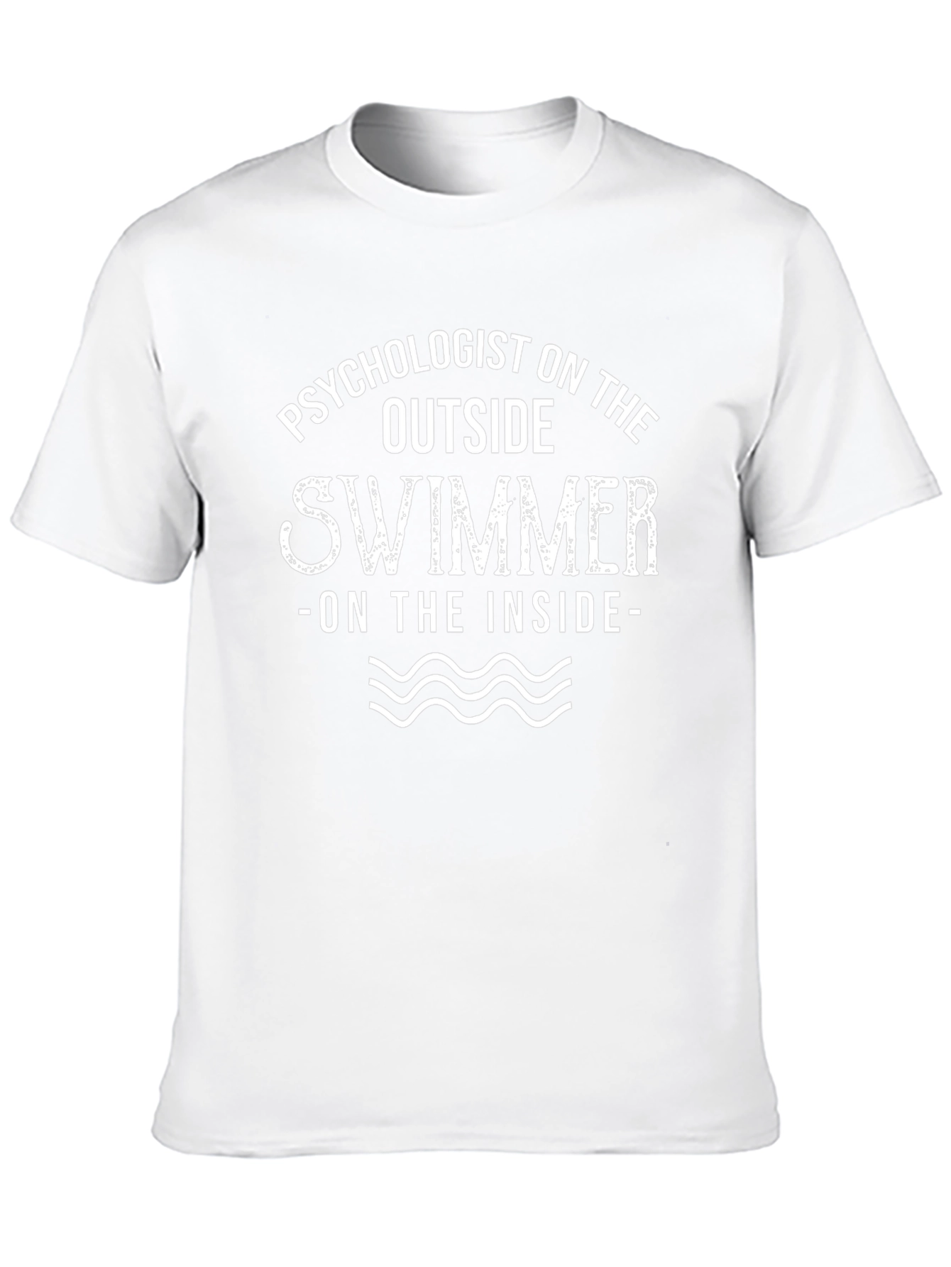 Psychologist Swimmer Graphic T-Shirt