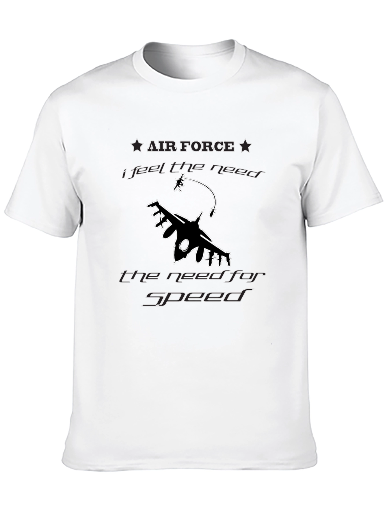 Air Force Need for Speed Black T-Shirt