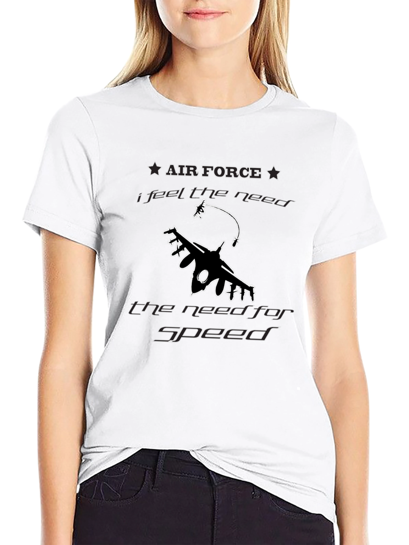 Air Force Need for Speed Black T-Shirt
