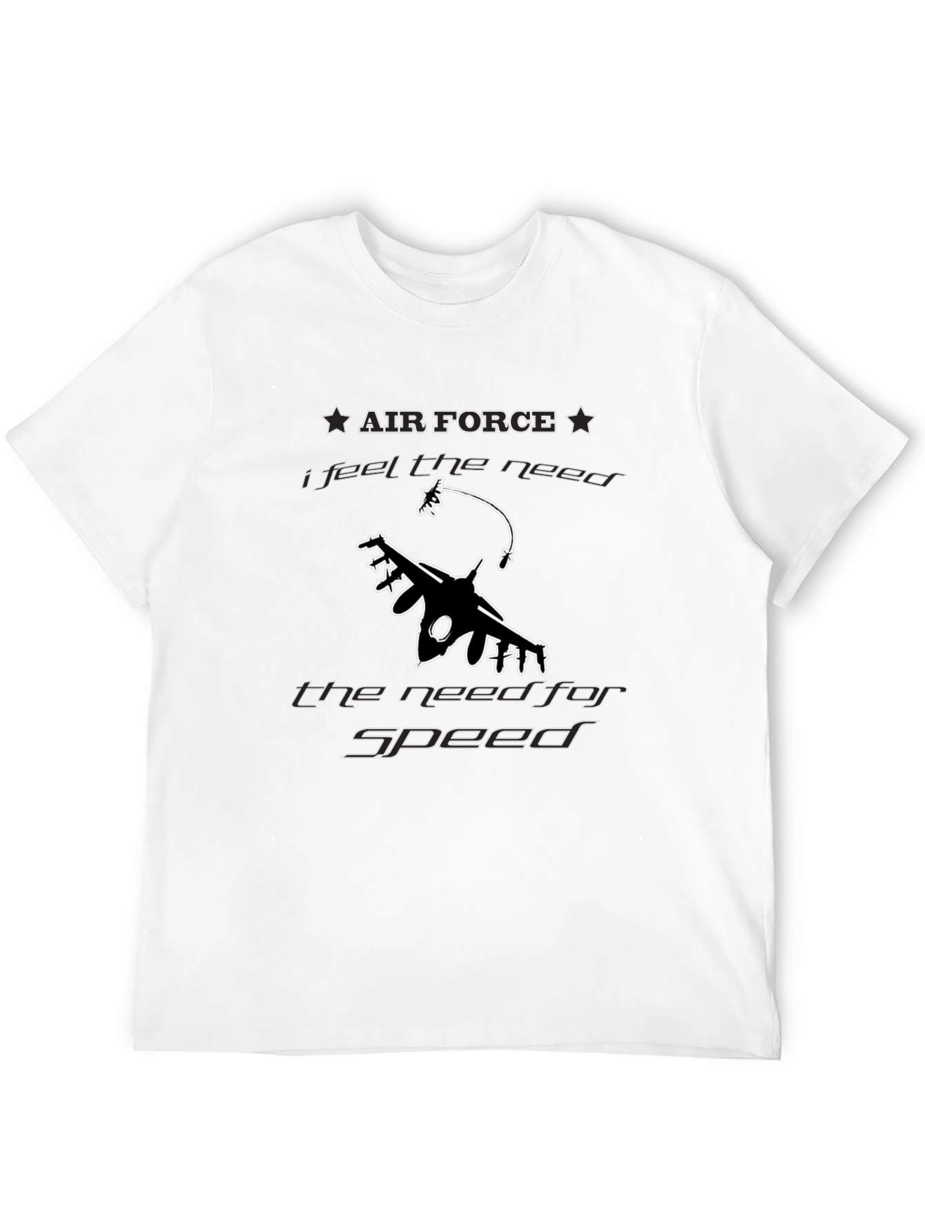 Air Force Need for Speed Black T-Shirt