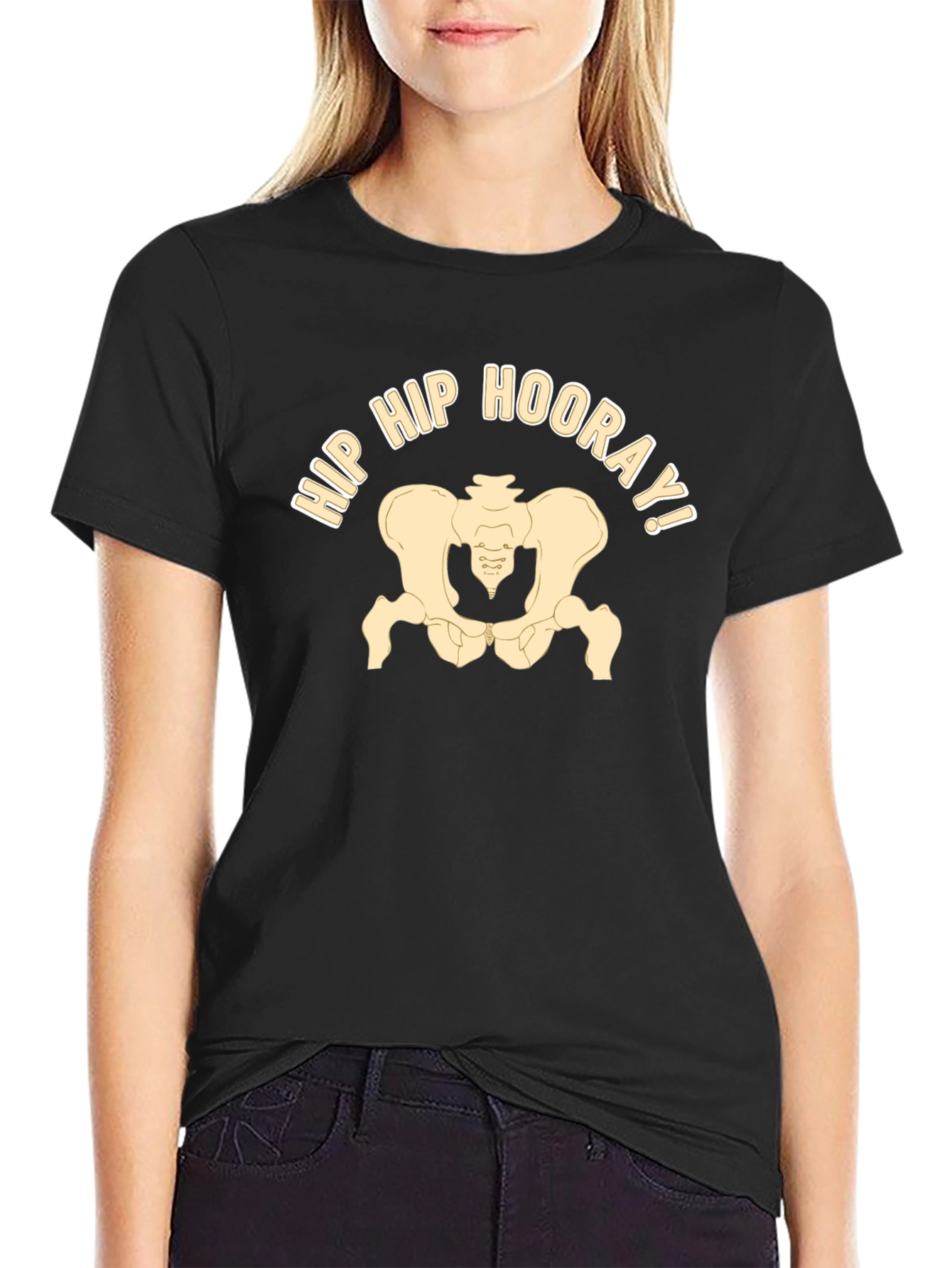 Hip Hip Hooray T-Shirt - Funny Anatomy Tee