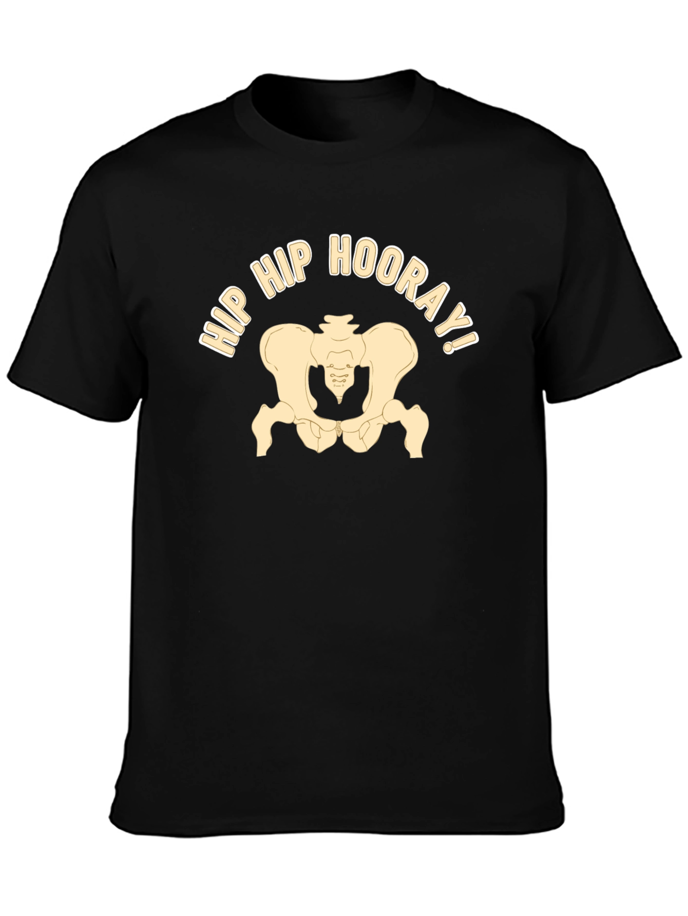 Hip Hip Hooray T-Shirt - Funny Anatomy Tee