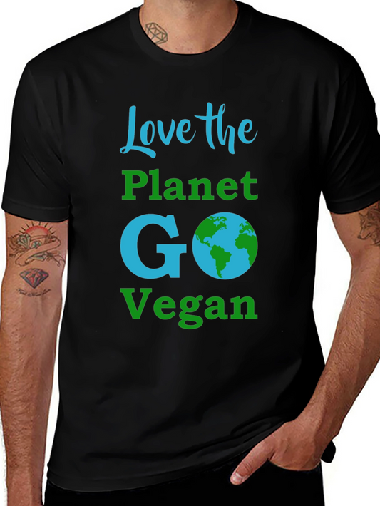 Love the Planet Go Vegan T-Shirt