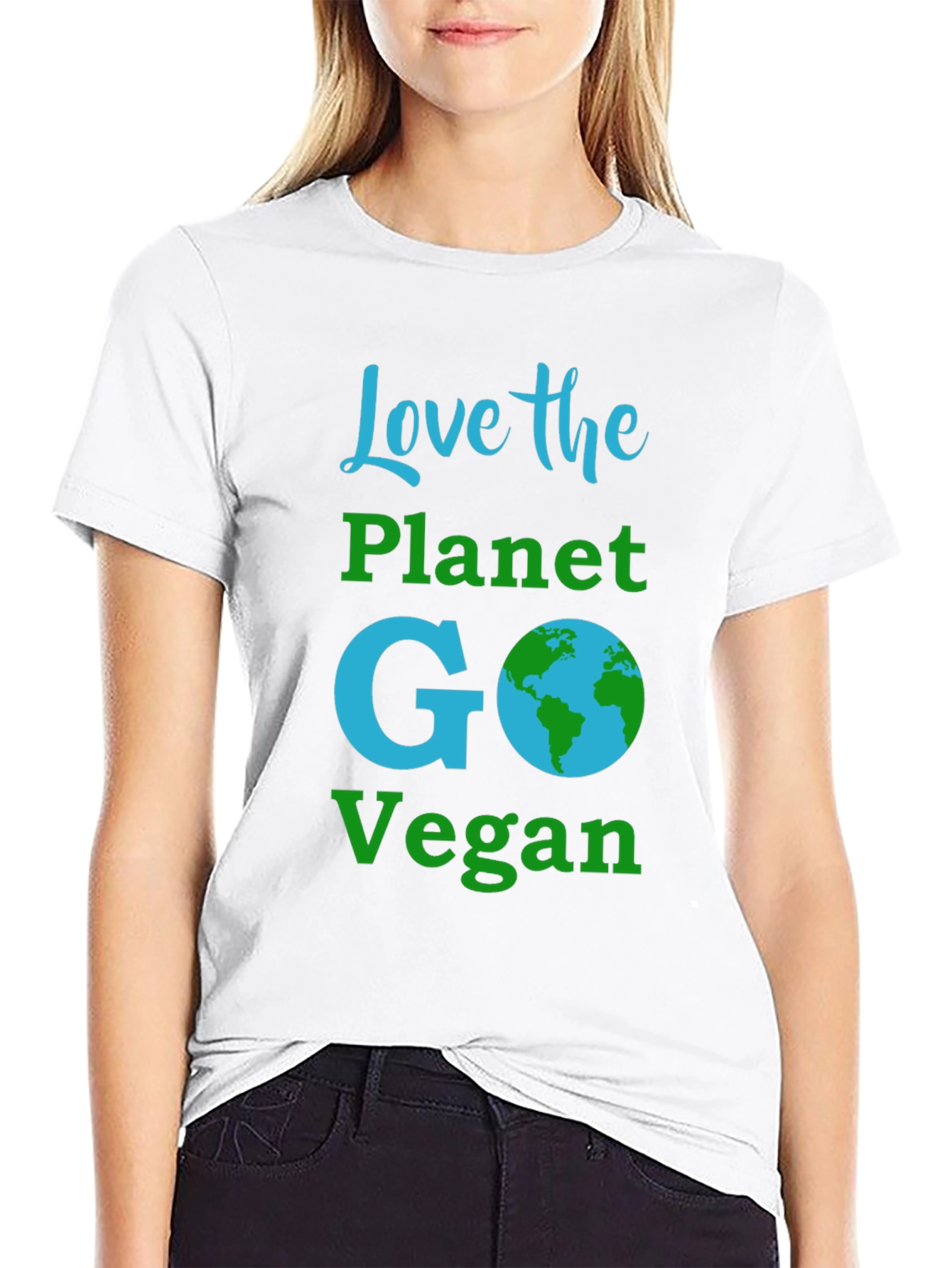 Love the Planet Go Vegan T-Shirt