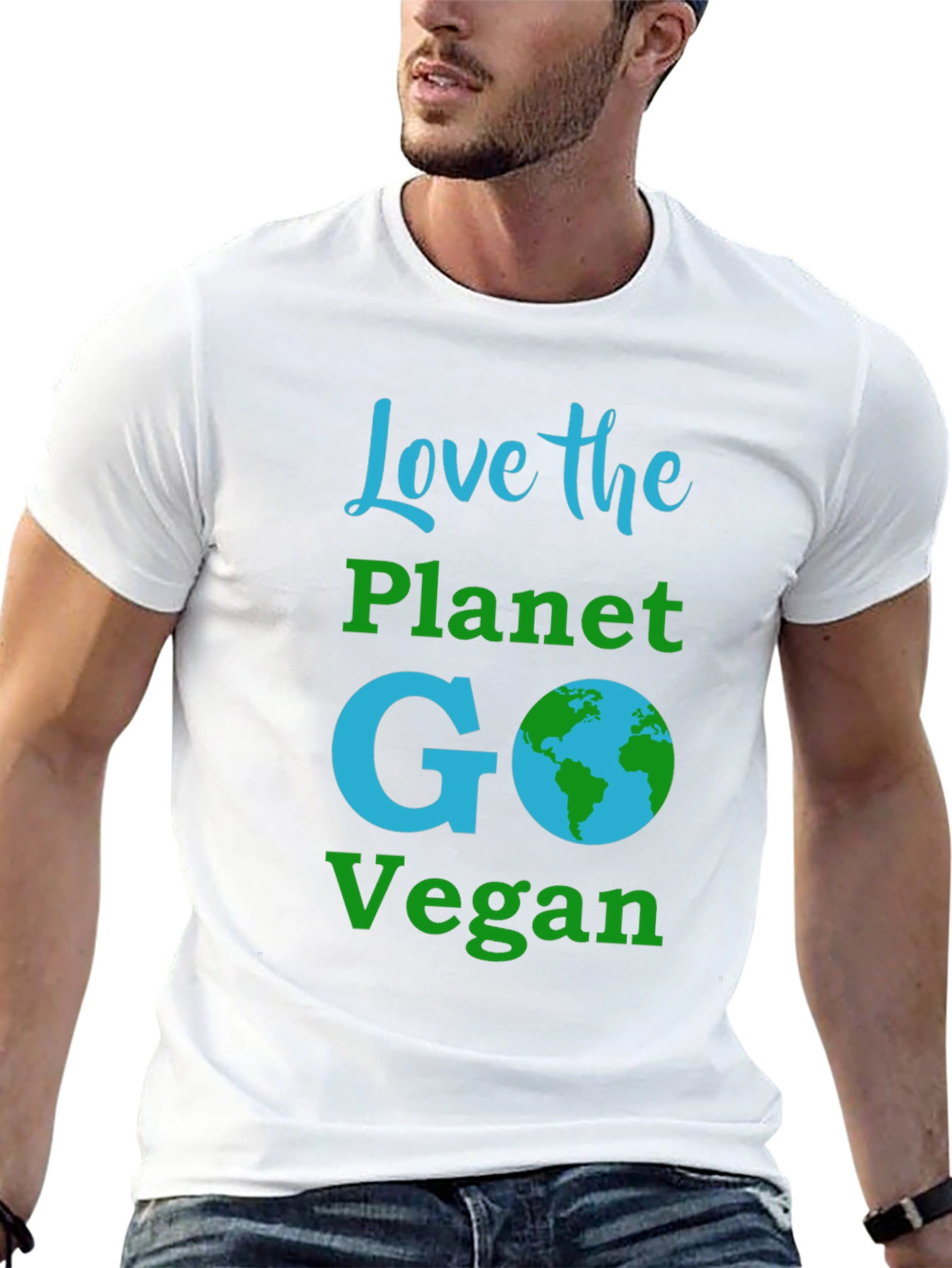 Love the Planet Go Vegan T-Shirt