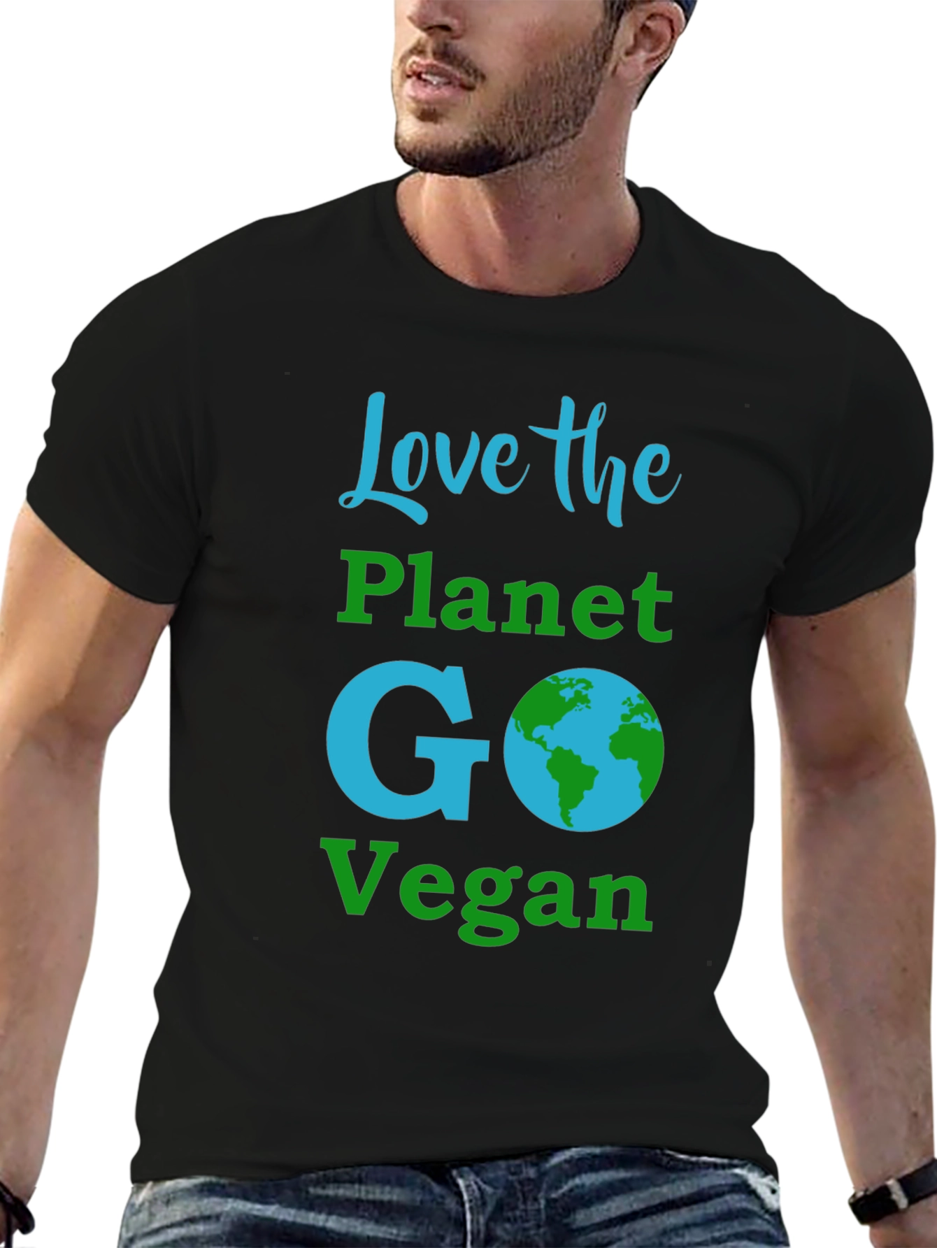 Love the Planet Go Vegan T-Shirt