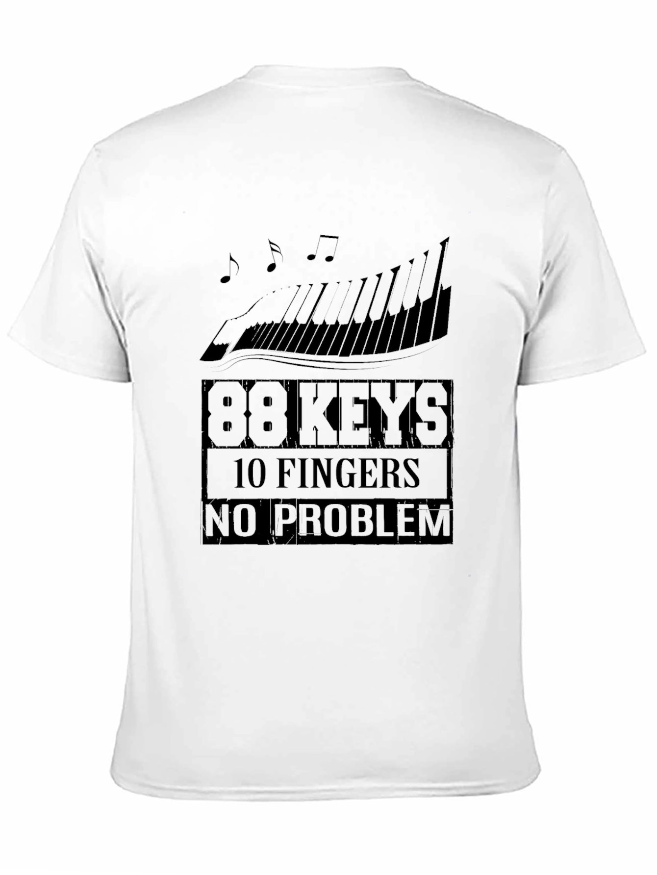 Piano Player T-Shirt - 88 Keys 10 Fingers