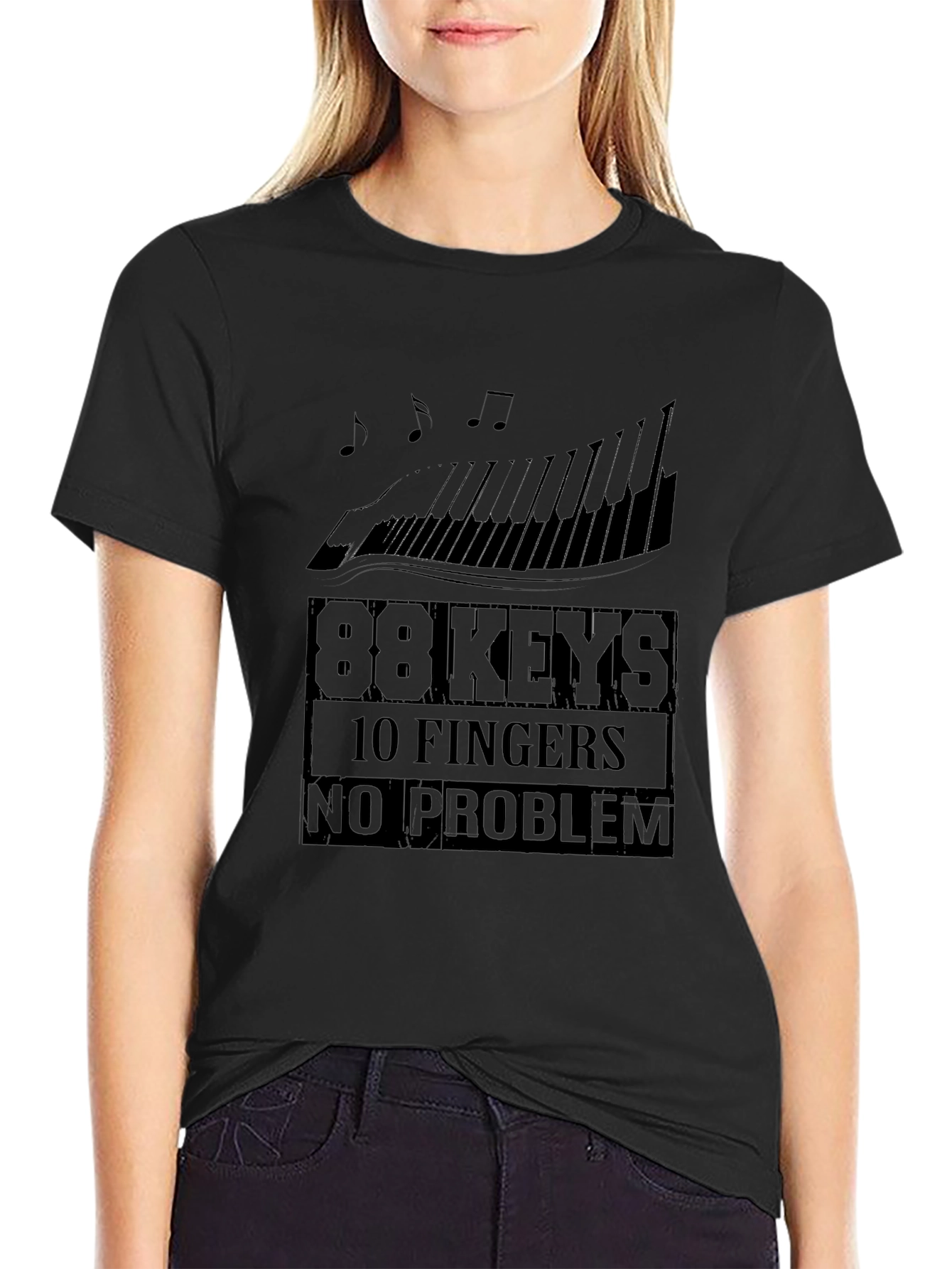 Piano Player T-Shirt - 88 Keys 10 Fingers