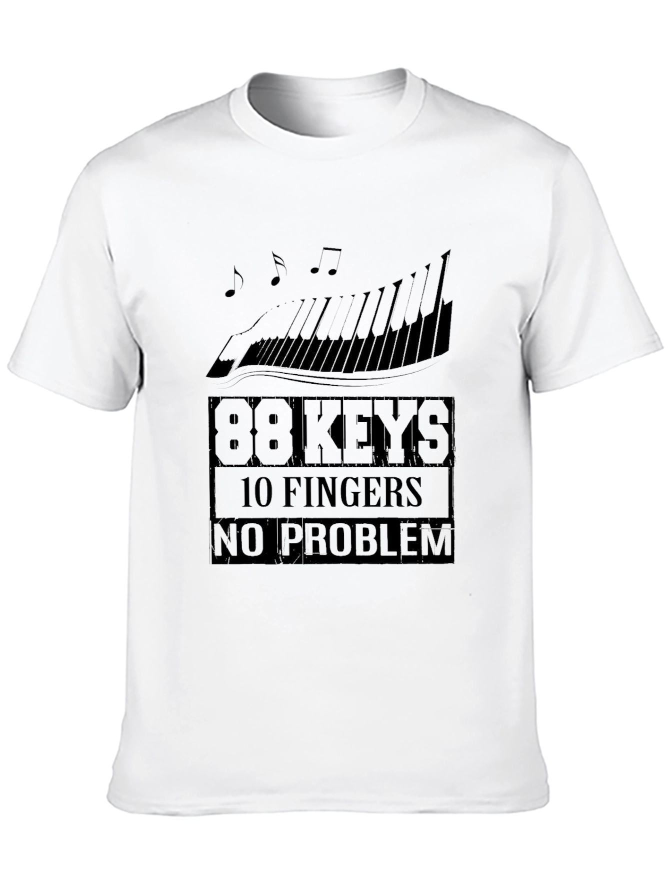Piano Player T-Shirt - 88 Keys 10 Fingers