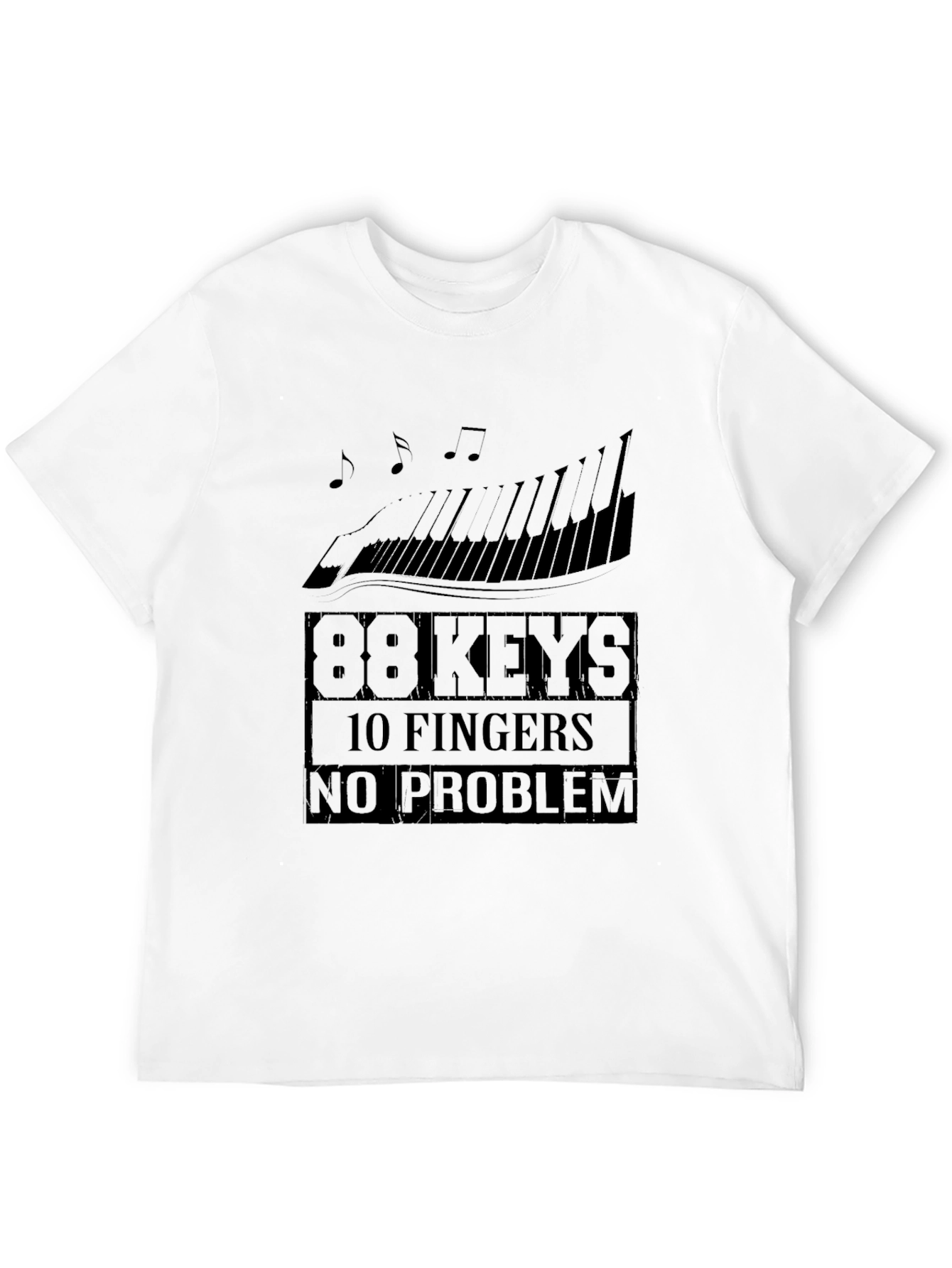 Piano Player T-Shirt - 88 Keys 10 Fingers
