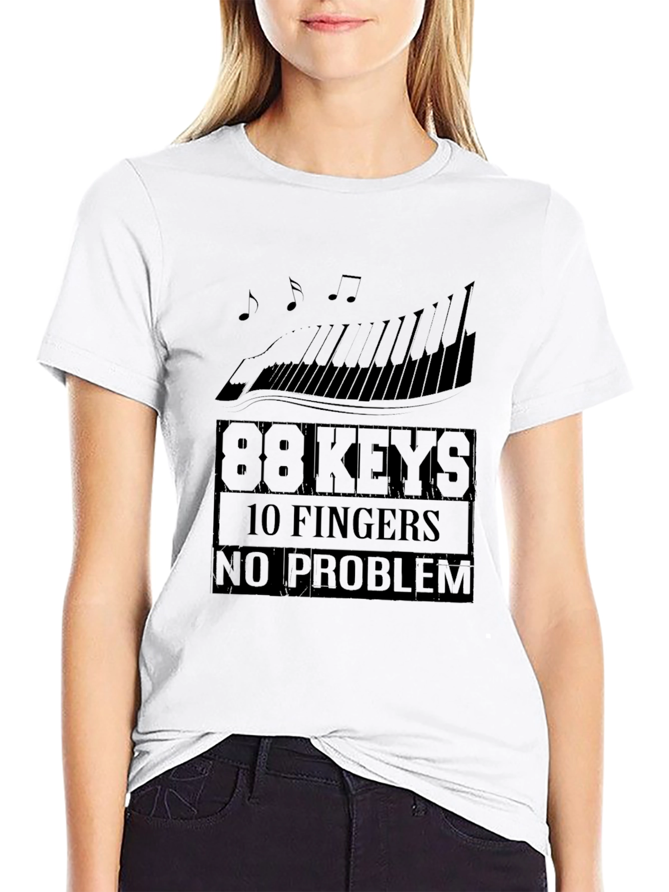 Piano Player T-Shirt - 88 Keys 10 Fingers