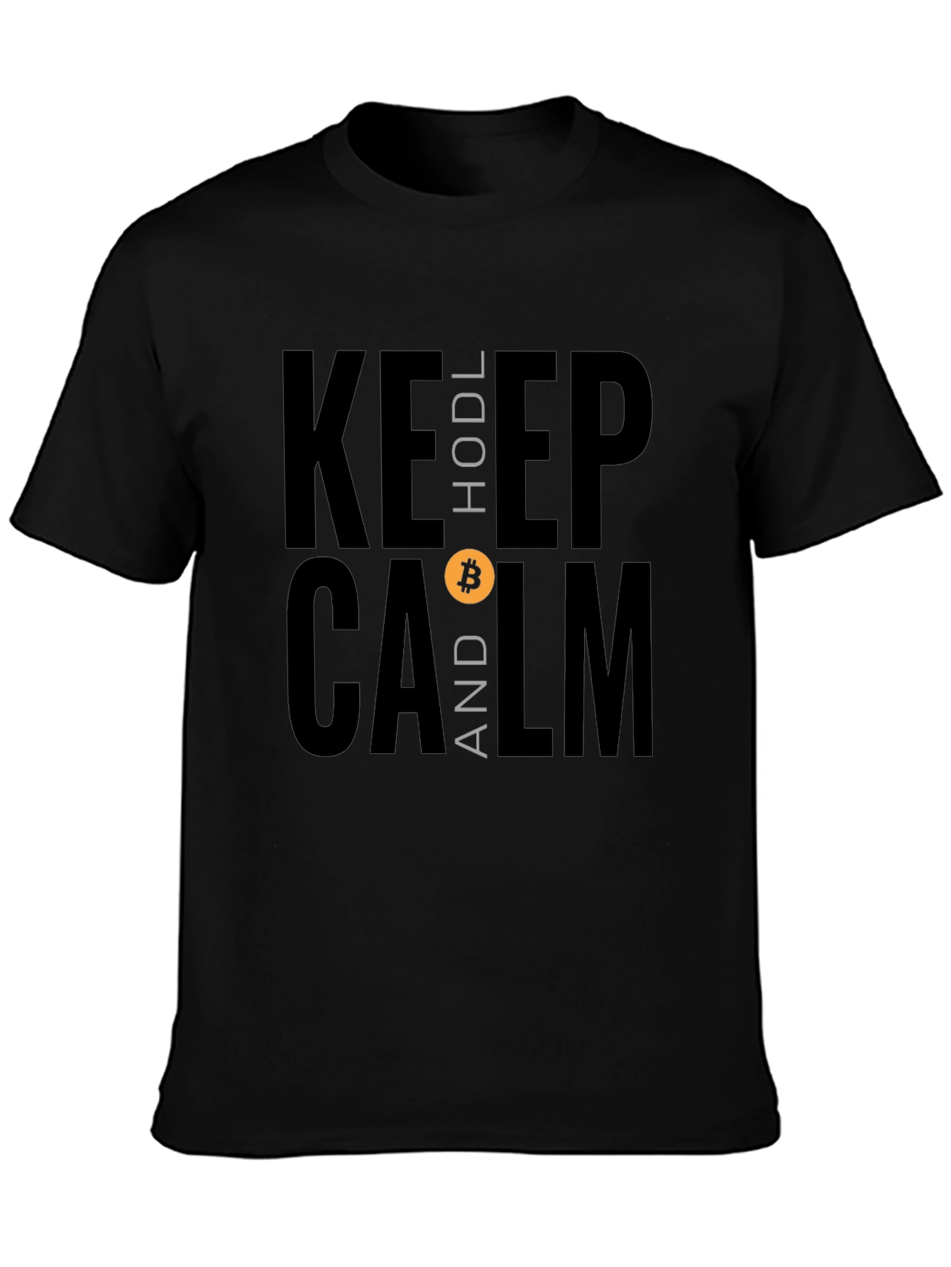 Keep HODL and Calm Bitcoin T-Shirt