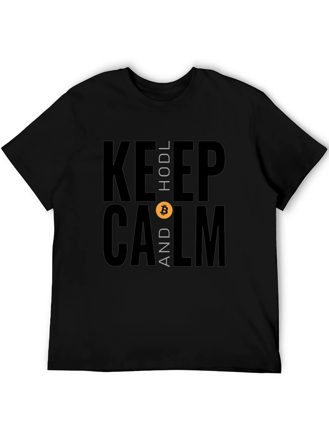 Keep HODL and Calm Bitcoin T-Shirt