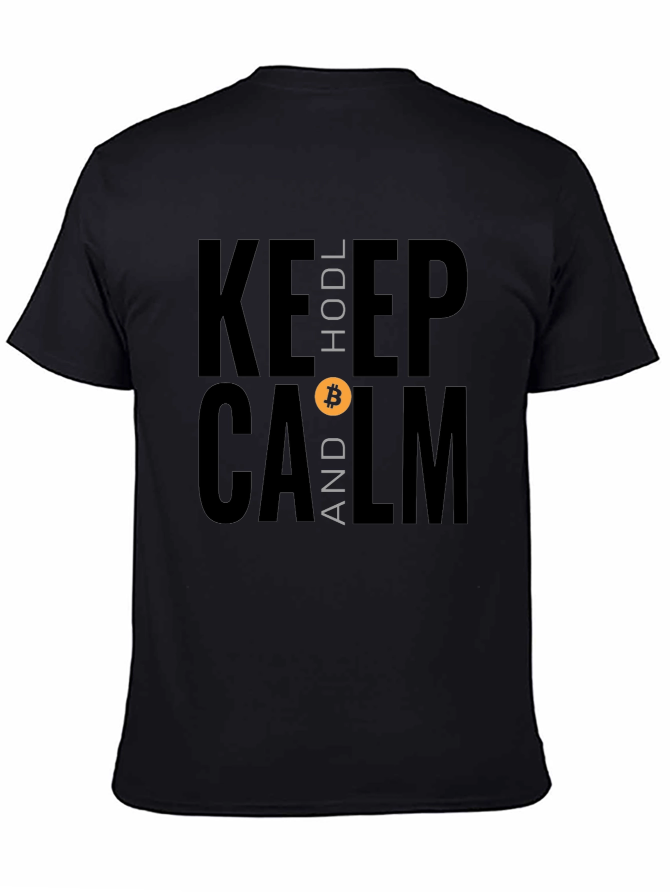 Keep HODL and Calm Bitcoin T-Shirt